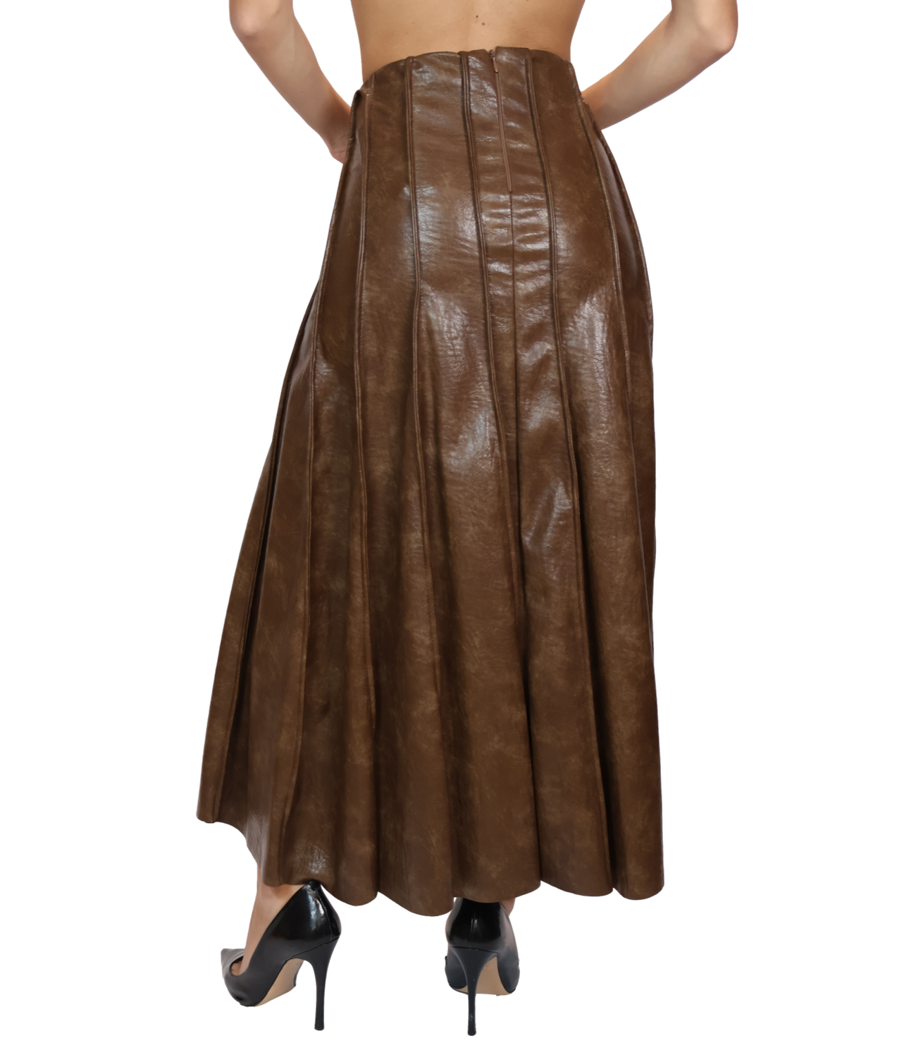 HAVE ONE gonna cuoio donna