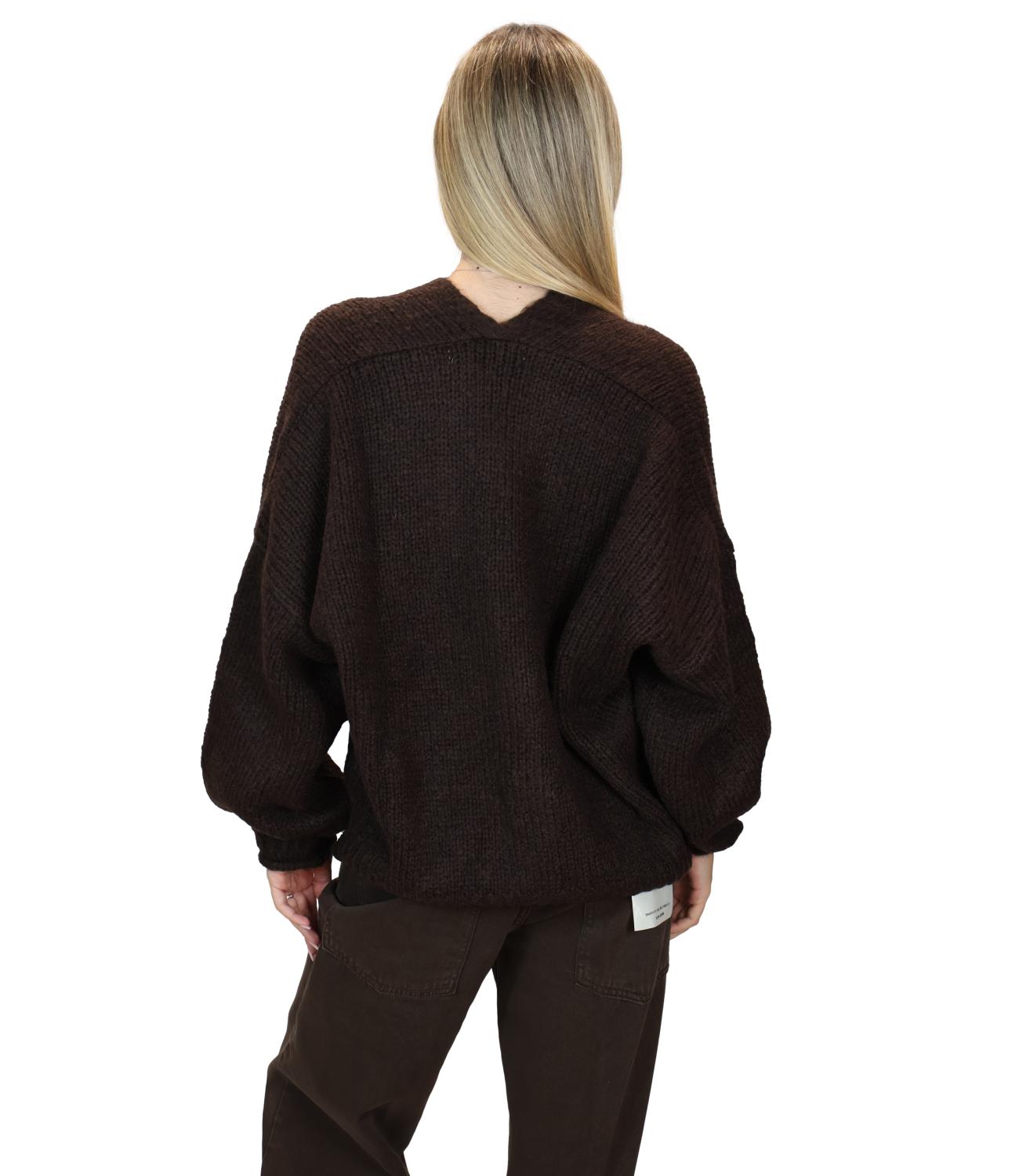 Have One Giacca Cardigan Moro Donna