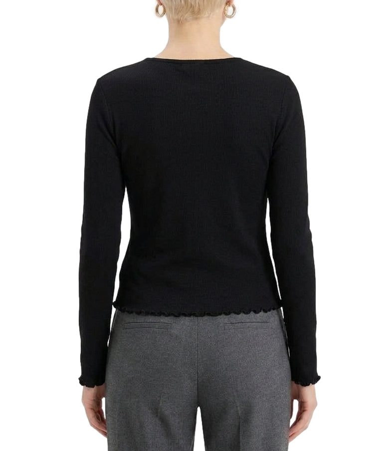 Have One Giacchina Rouches Nero Donna