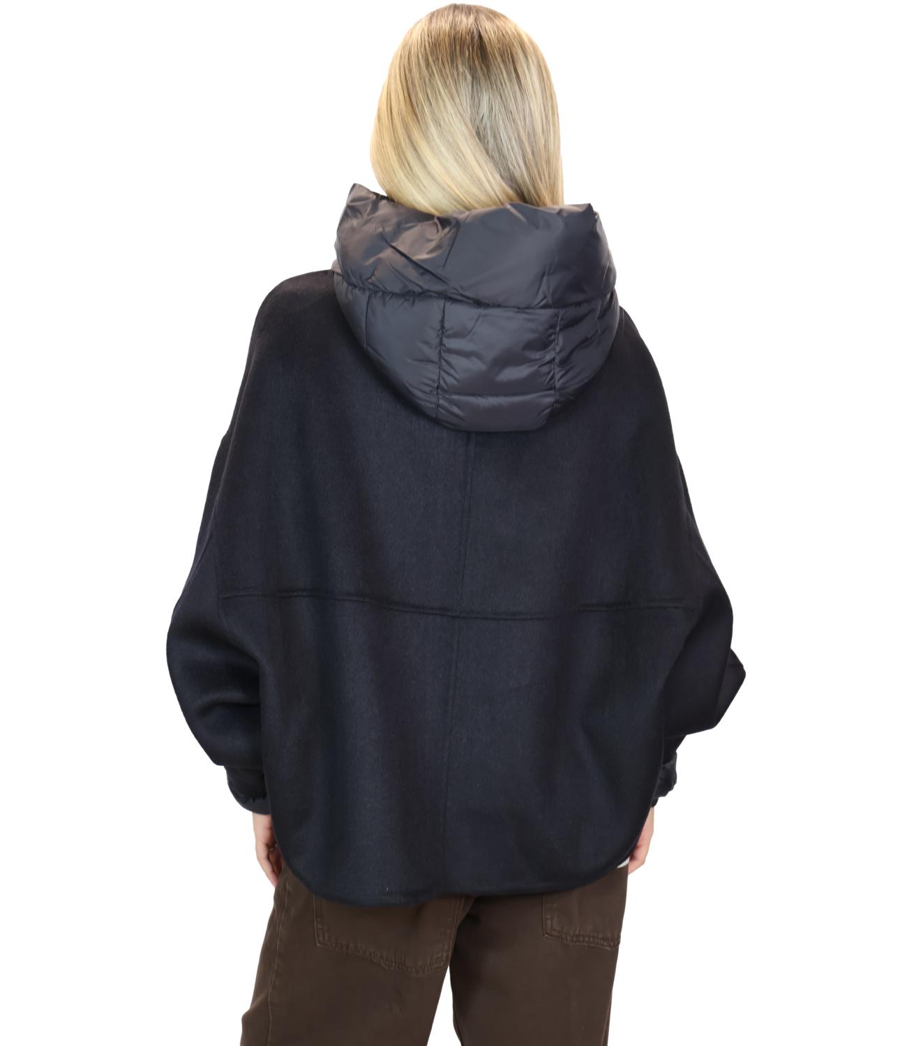Have One Cappotto Bomber Blu Donna