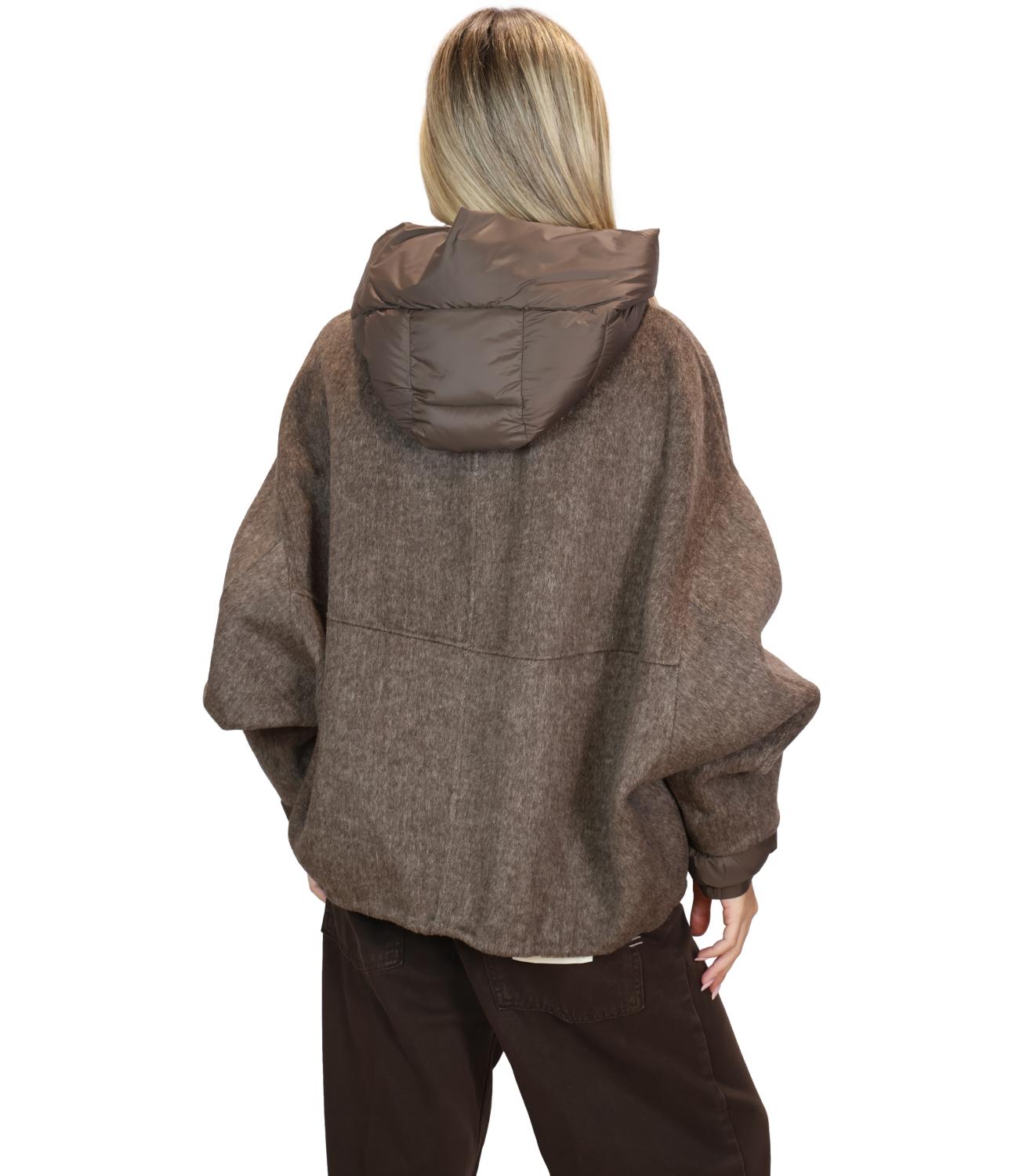 Have One Cappotto Bomber Moro Donna