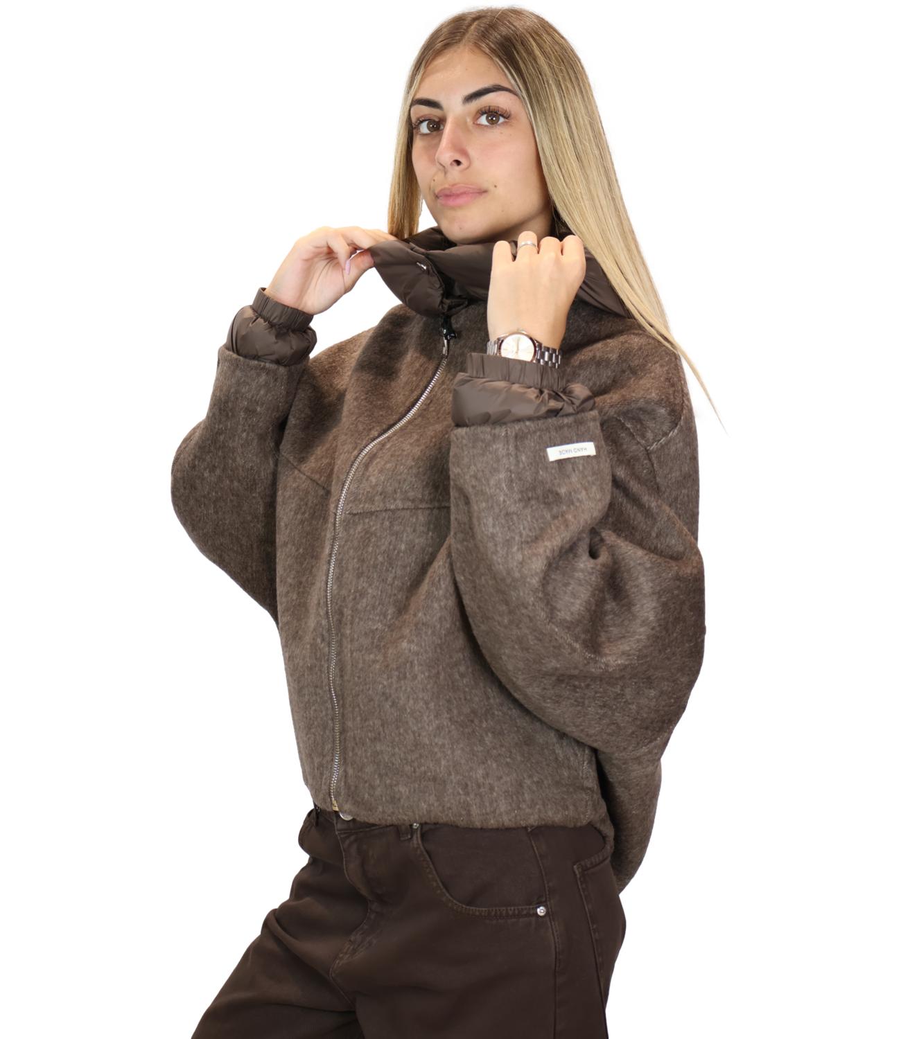 Have One Cappotto Bomber Moro Donna