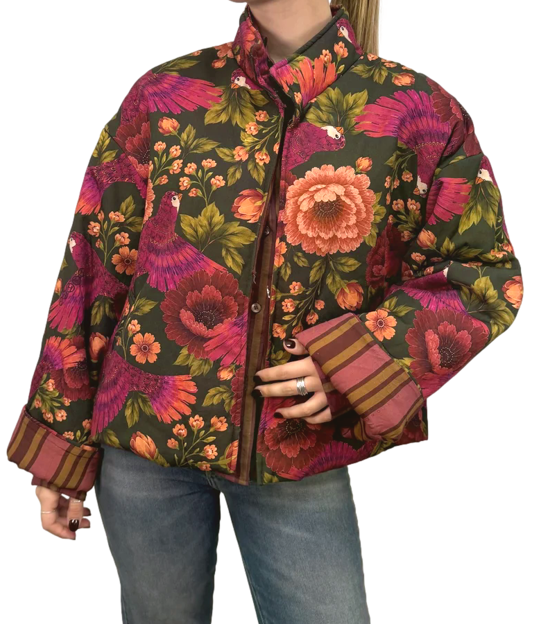 Have One Giacca Bomber Rigato Donna