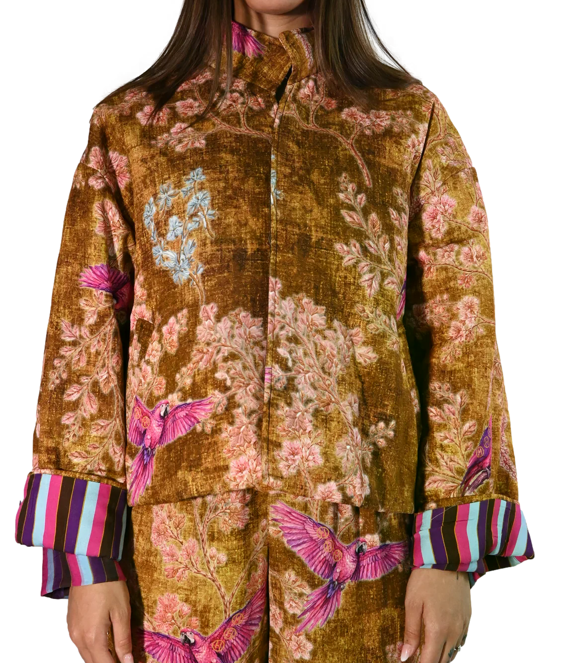 Have One Bomber Rigato Donna
