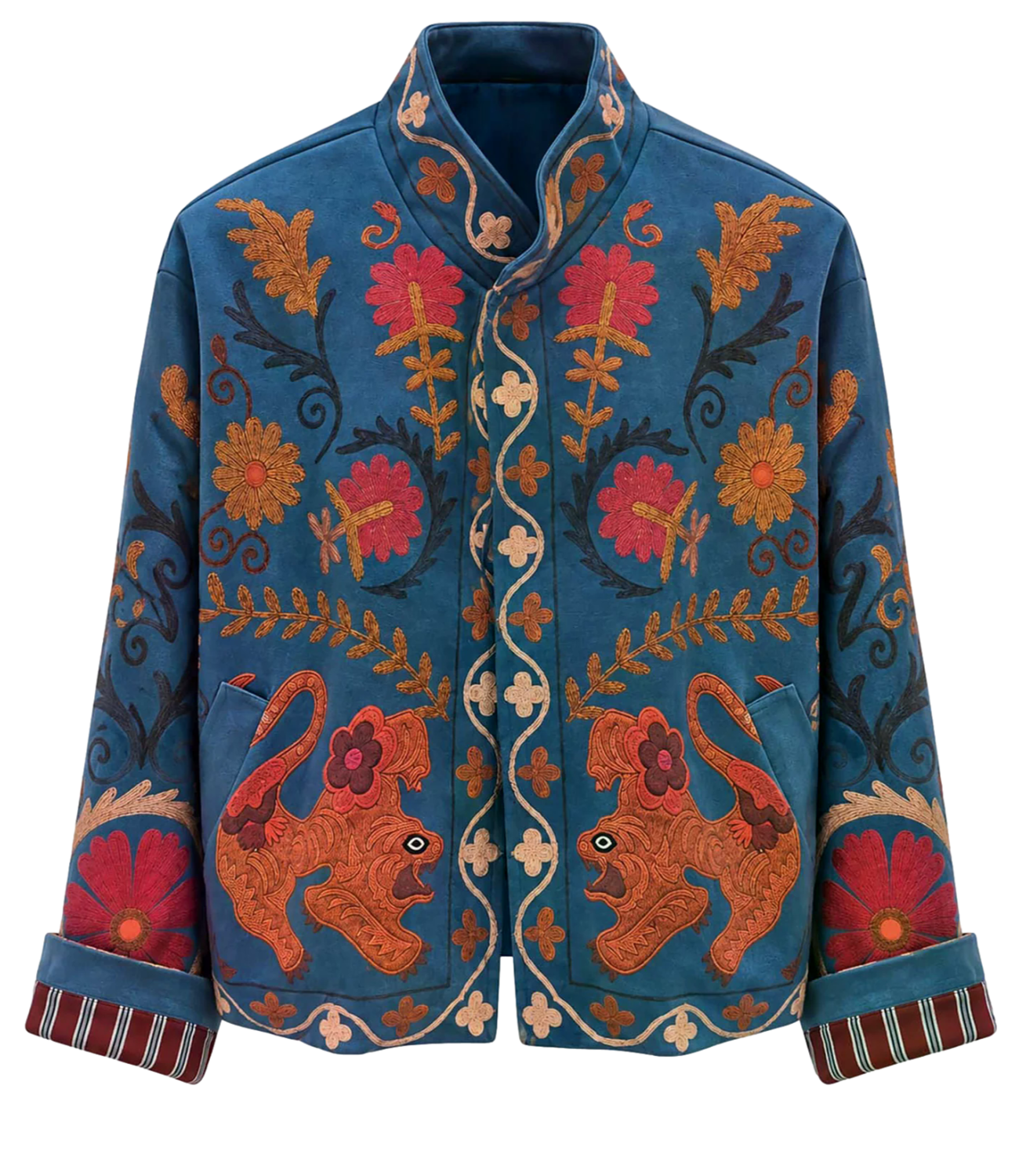 Have One Bomber Kimono Rigato Donna