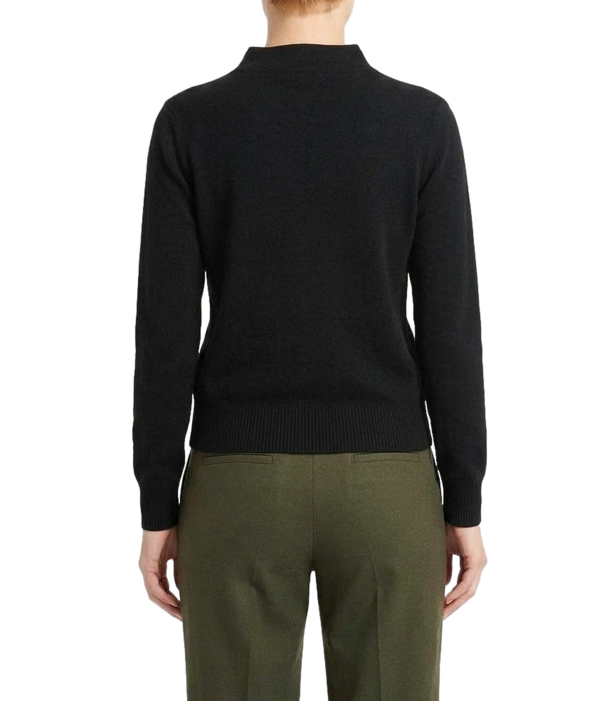 Have One Maglia Bottoncini Nero Donna