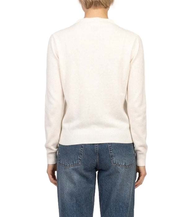 Have One Maglia Bottoncini Burro Donna