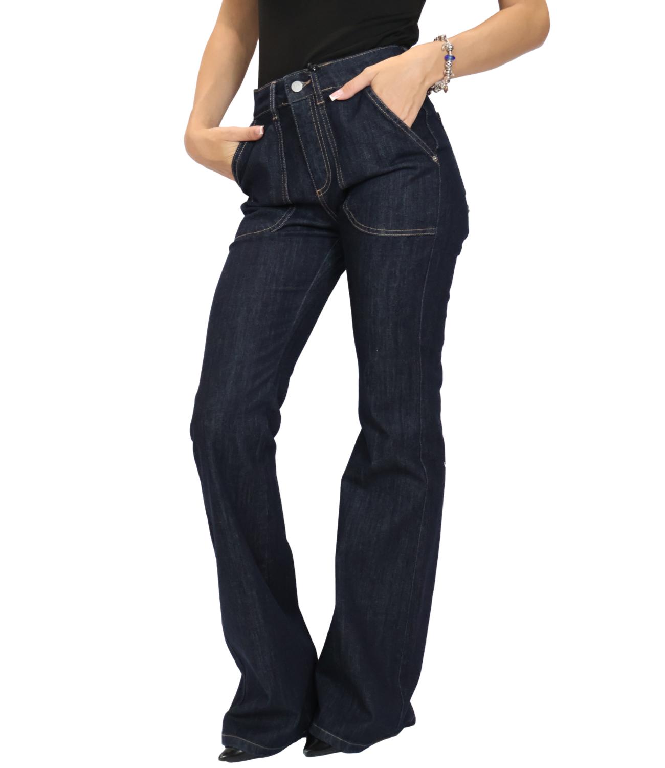 Have One Jeans Sky Blu Scuro Donna