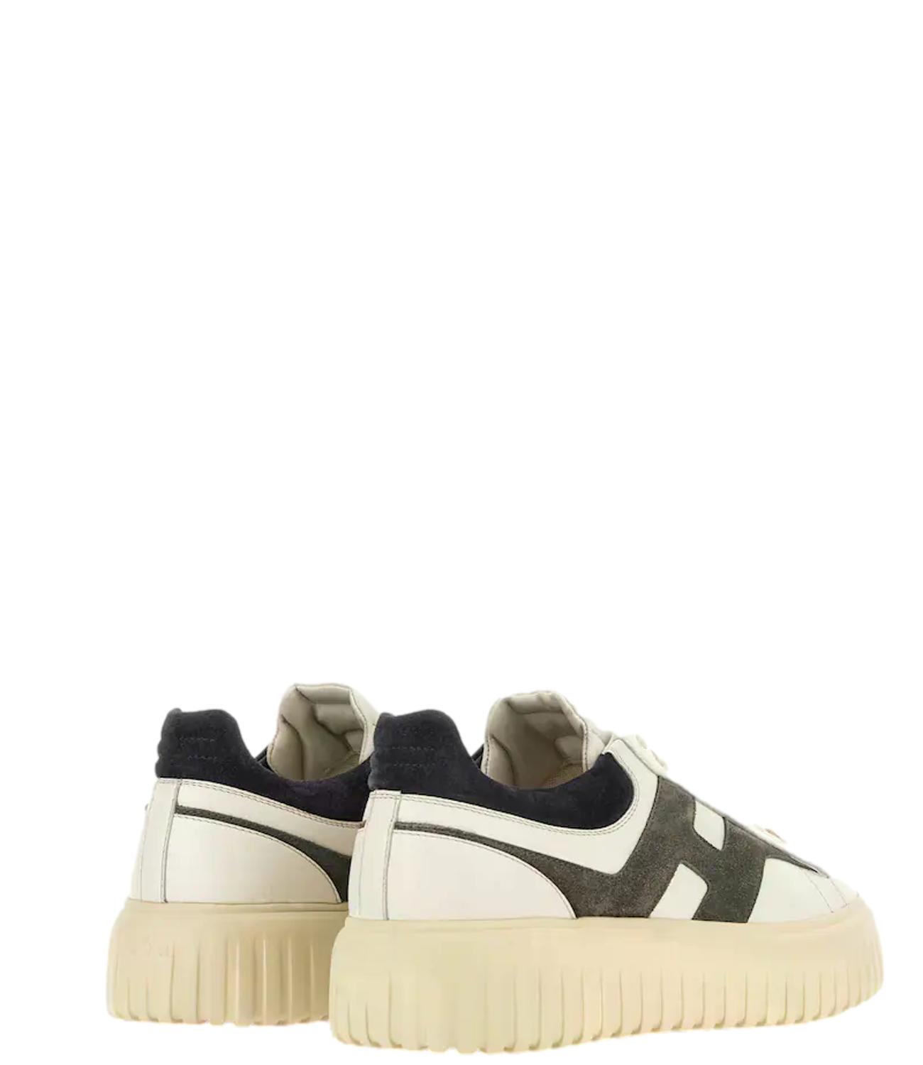 Sneakers Hogan H-Stripes avorio uomo