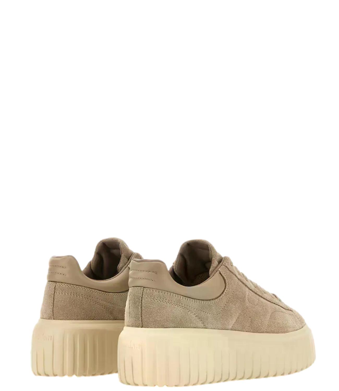 Sneakers Hogan H-Stripes beige donna
