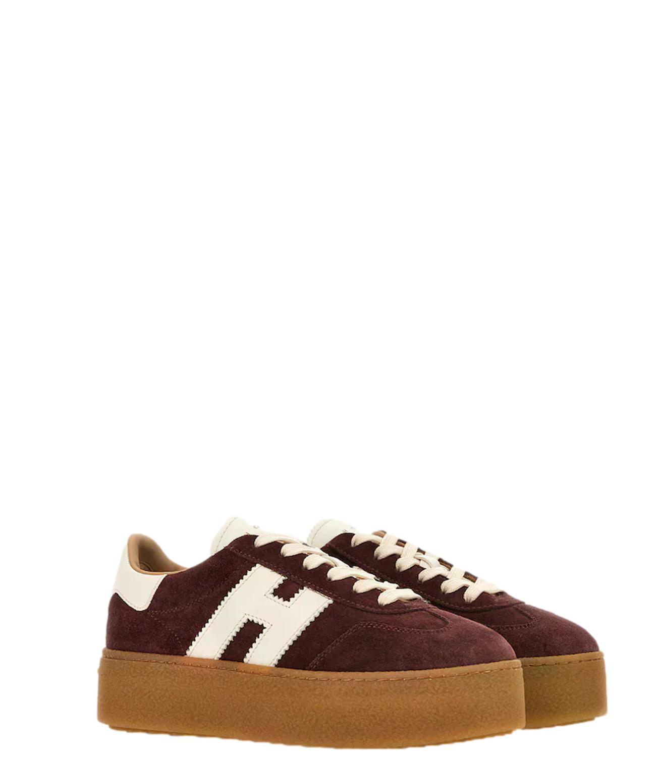 Hogan Sneakers Cool Bordeaux donna