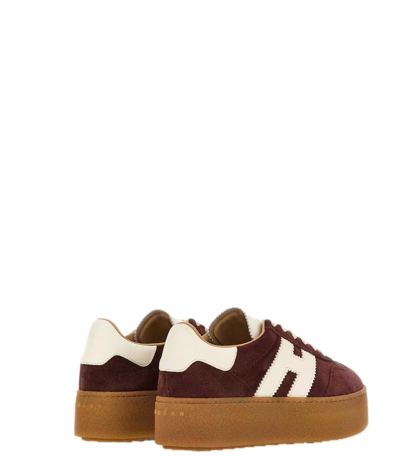 Hogan Sneakers Cool Bordeaux donna