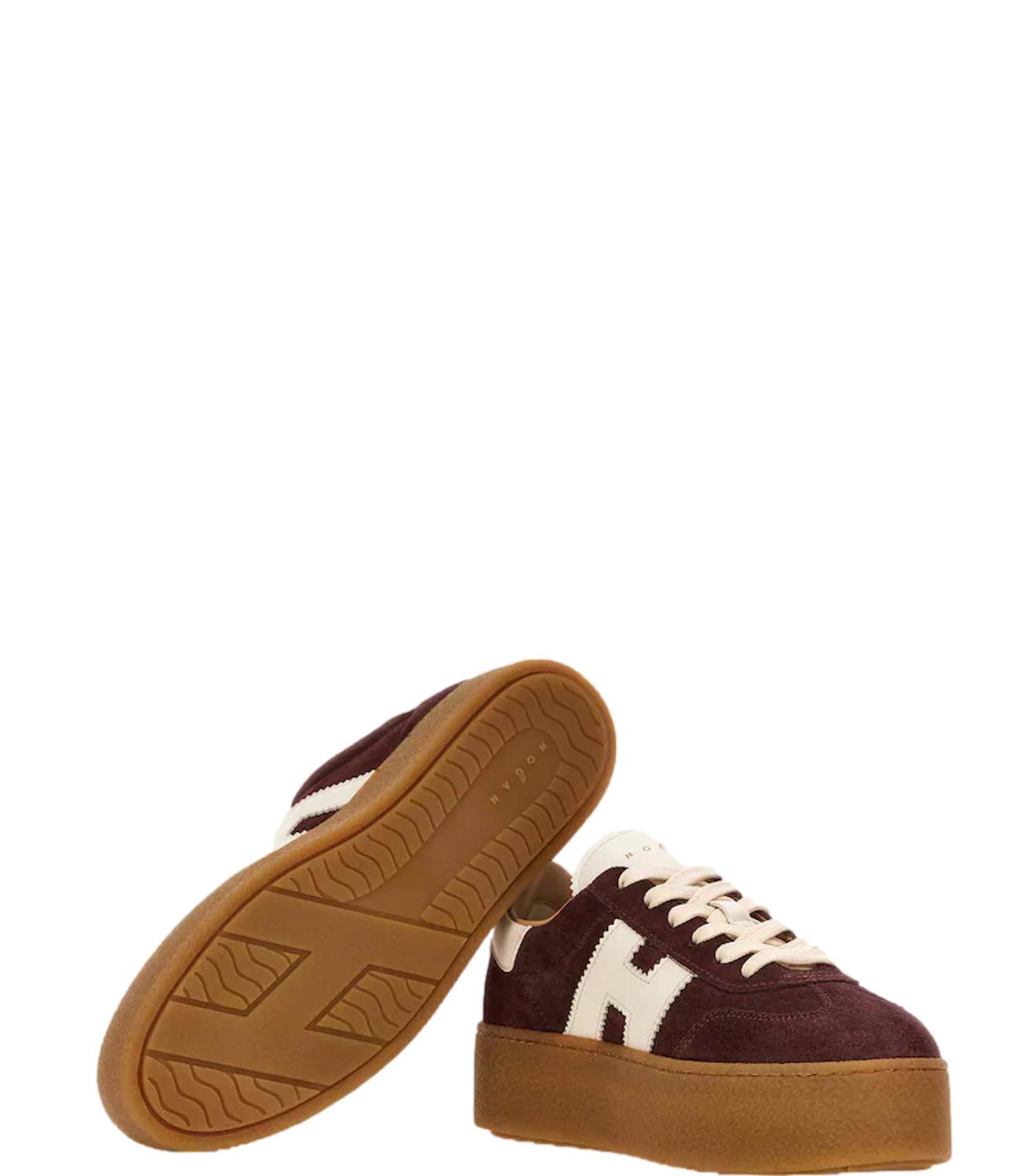 Hogan Sneakers Cool Bordeaux donna