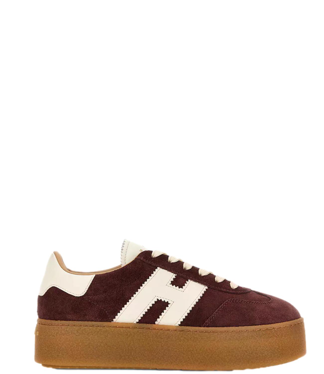 Hogan Sneakers Cool Bordeaux donna