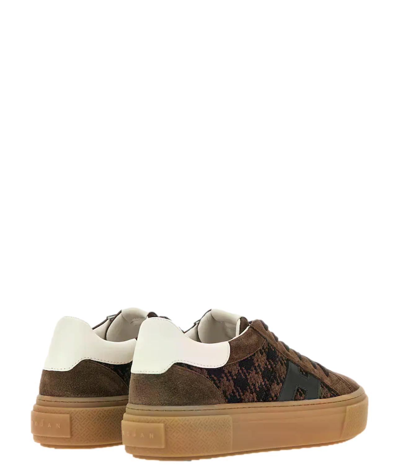 Hogan Sneakers Crosswind marrone donna