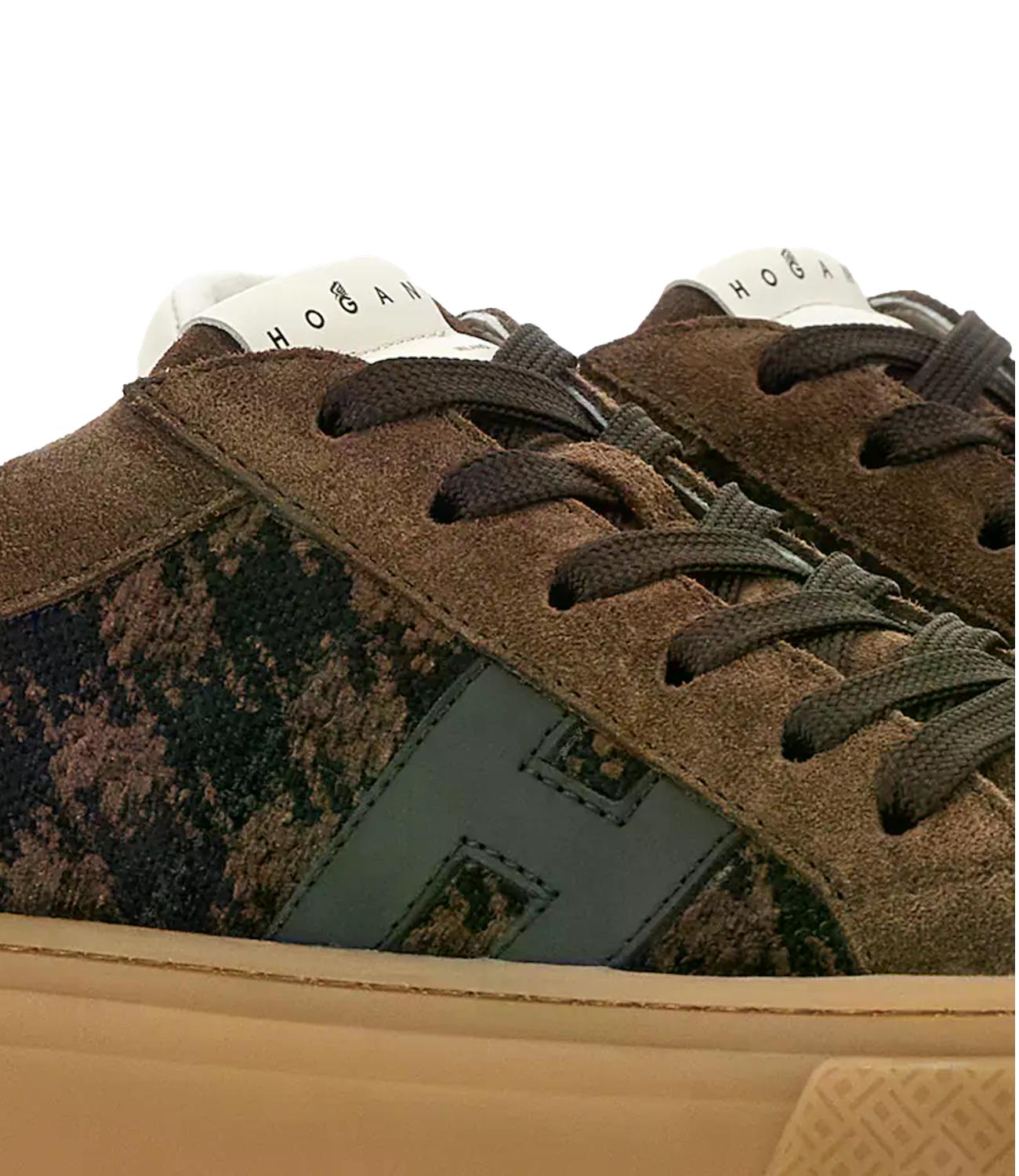Hogan Sneakers Crosswind marrone donna