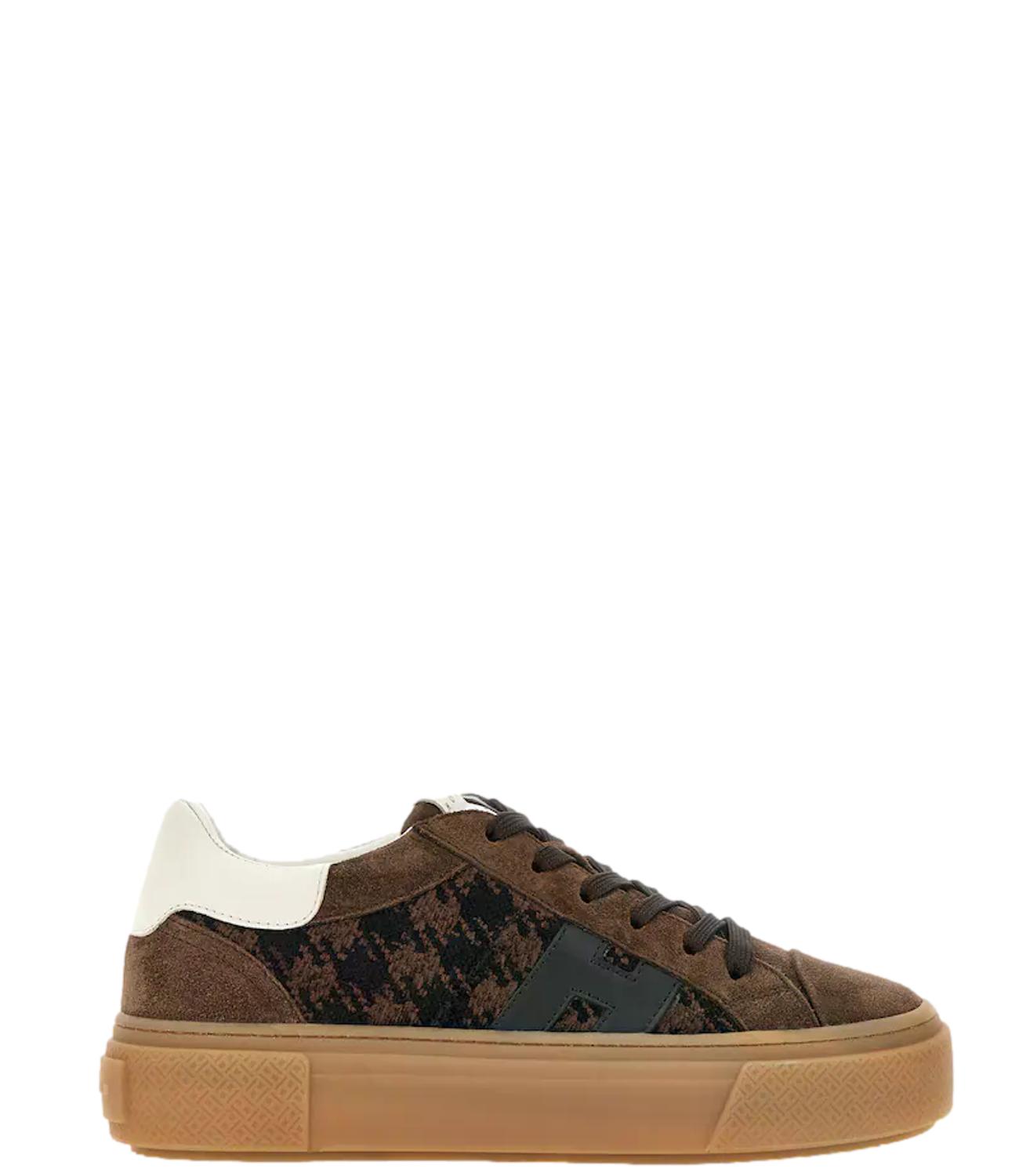Hogan Sneakers Crosswind marrone donna