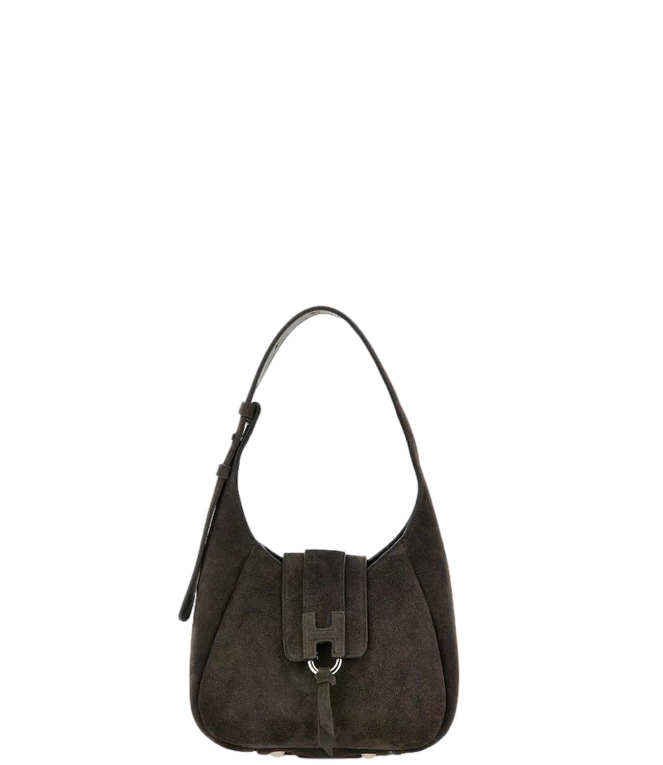 Borsa Hobo Hogan Trend Mini marrone donna