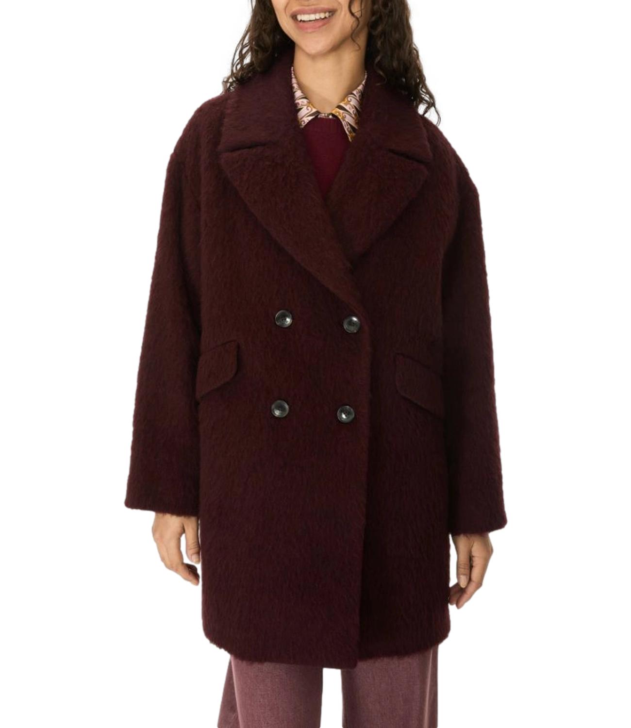 Iblues Cappotto Iblpigna Bordeaux Donna