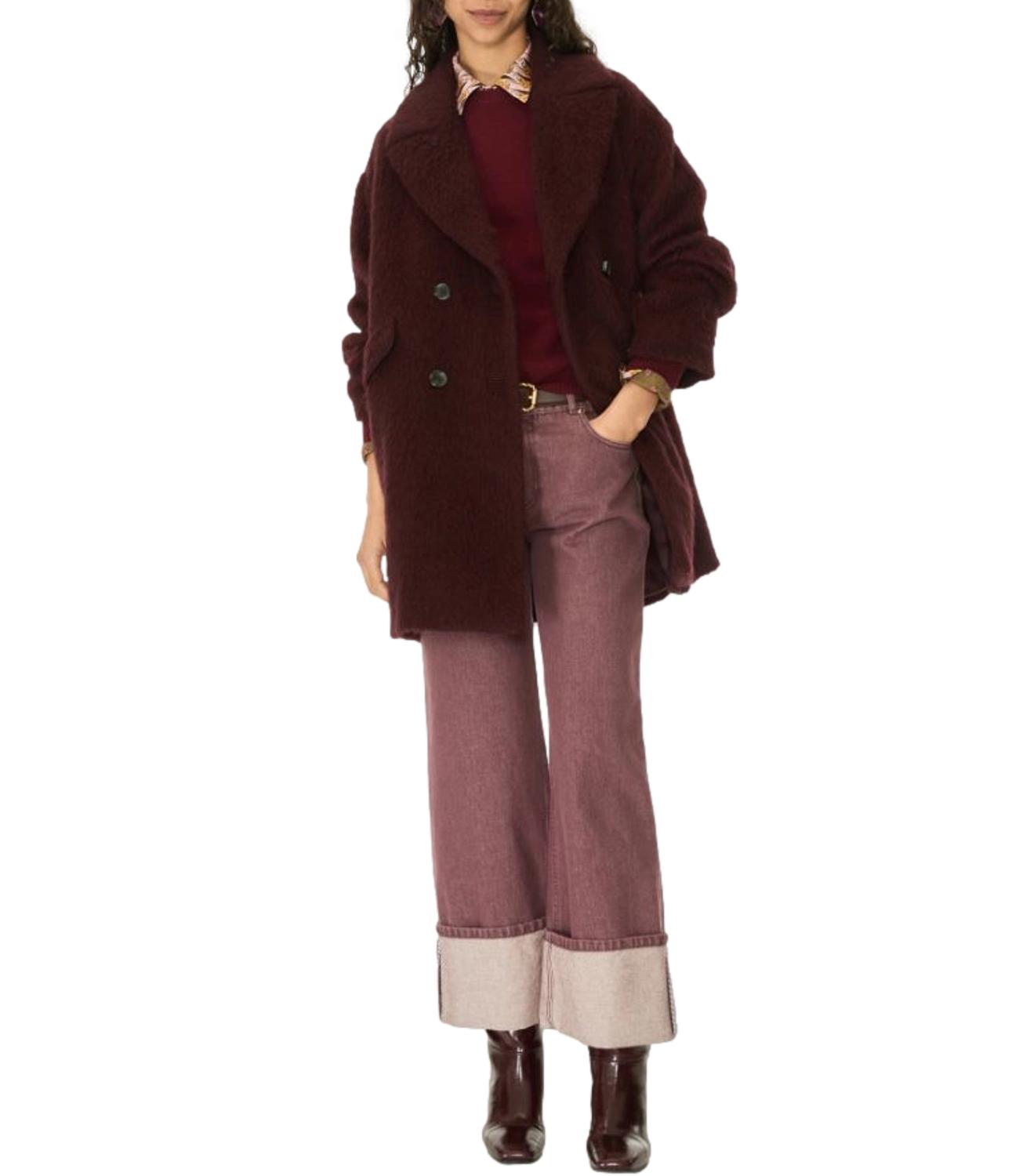 Iblues Cappotto Iblpigna Bordeaux Donna