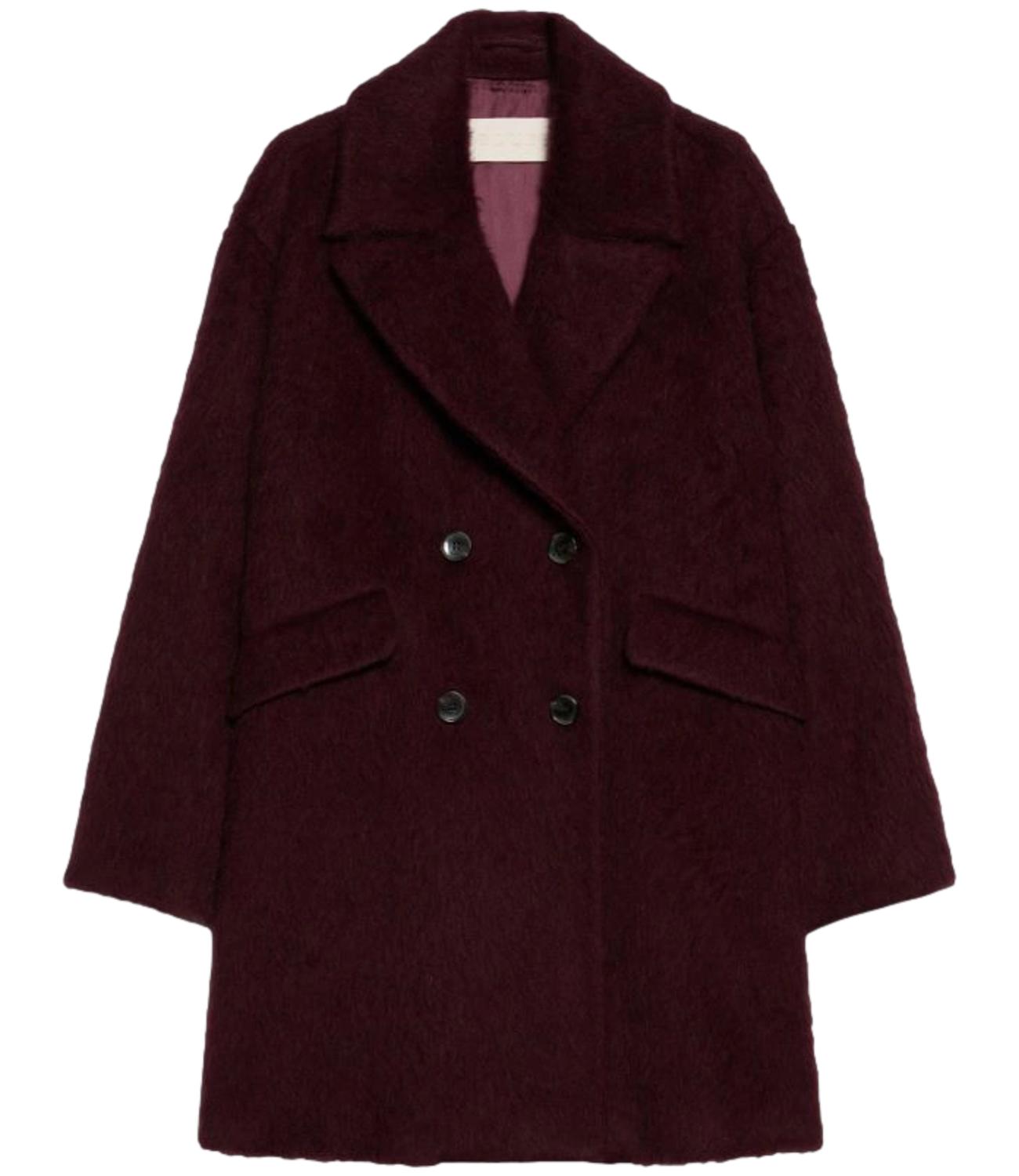 Iblues Cappotto Iblpigna Bordeaux Donna