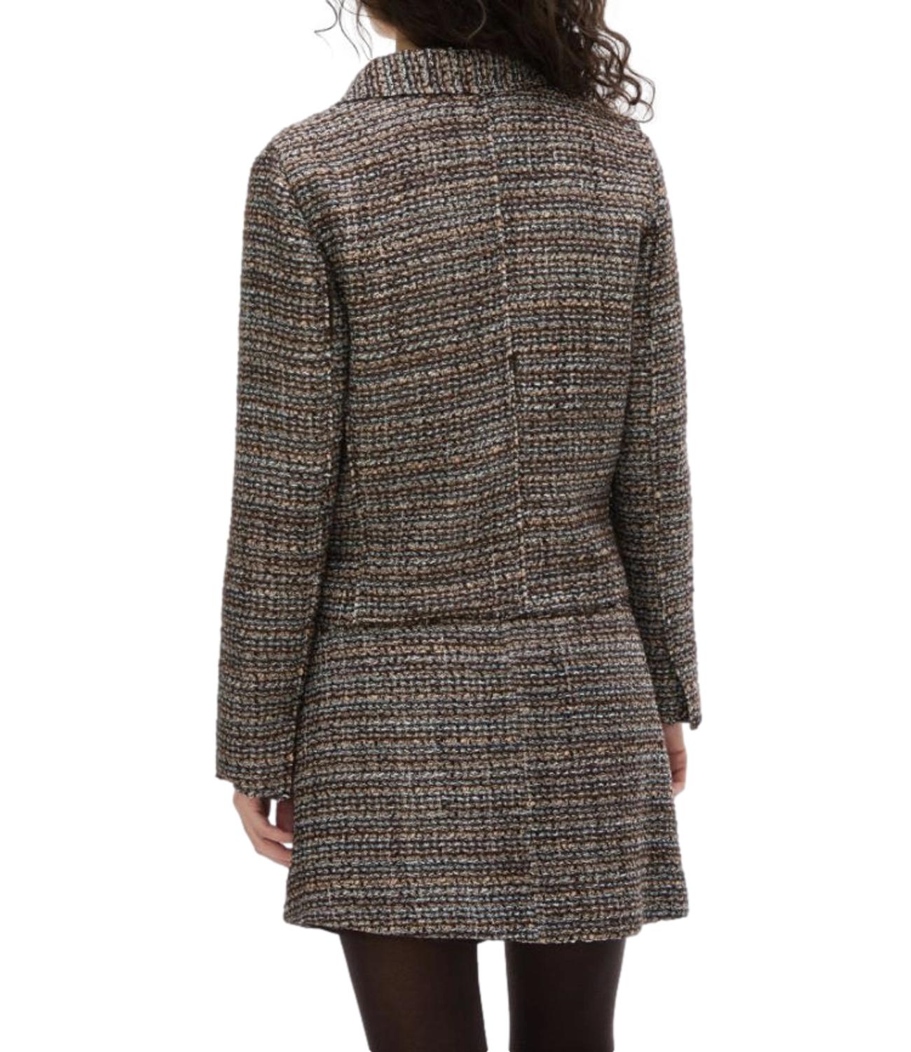 Vicolo Top Camicia Ruggine Donna