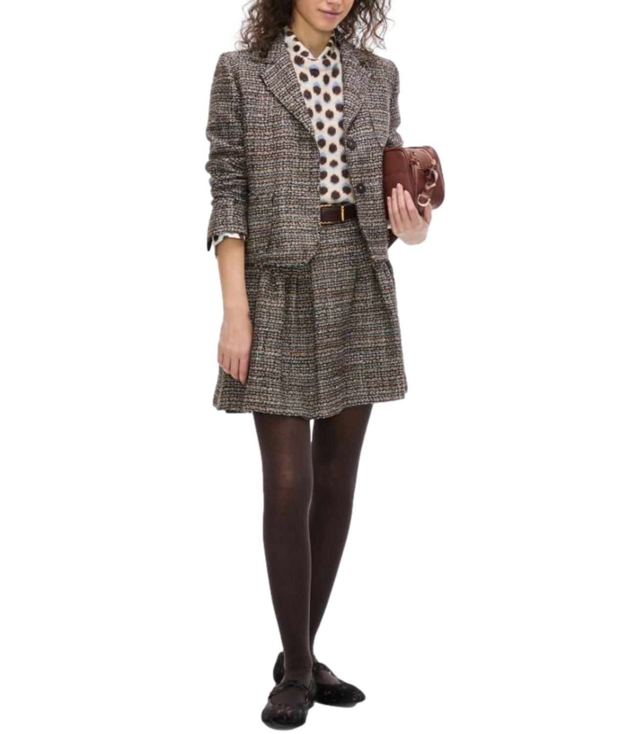Vicolo Top Camicia Ruggine Donna