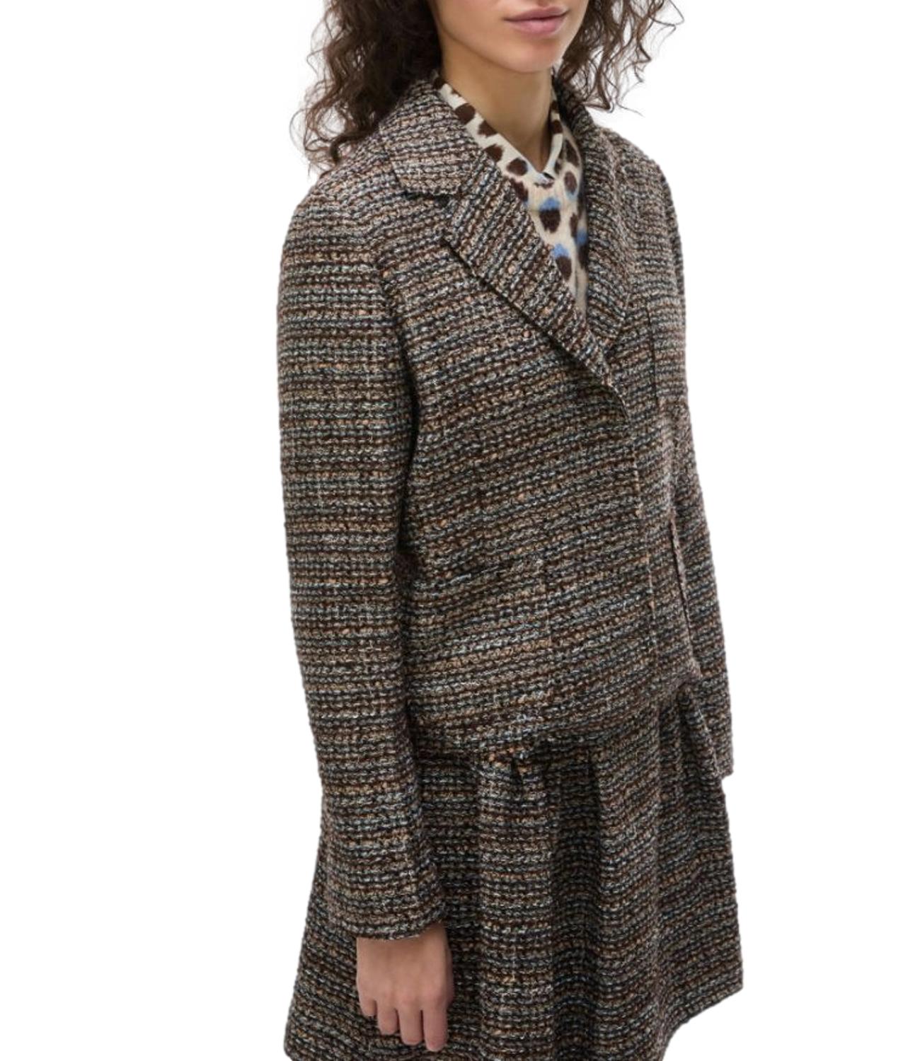 Vicolo Top Camicia Ruggine Donna