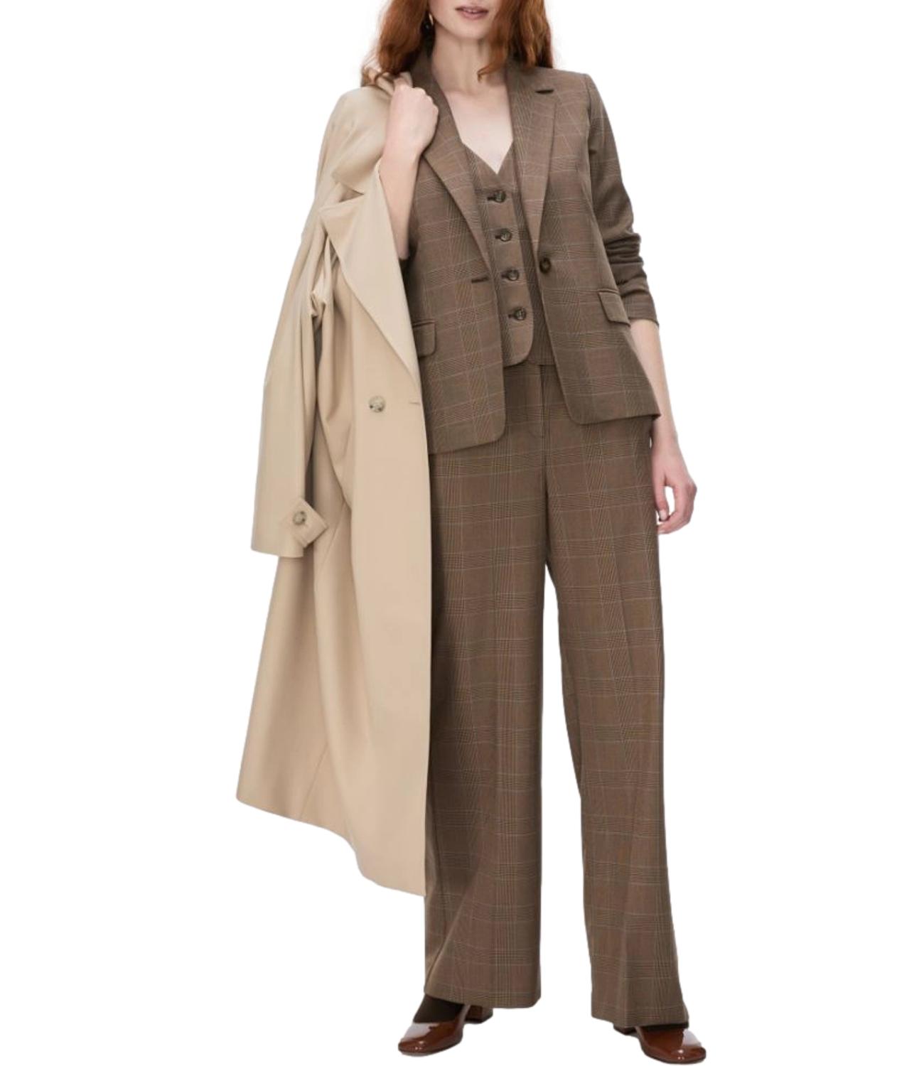 Vicolo Top Camicia Ruggine Donna