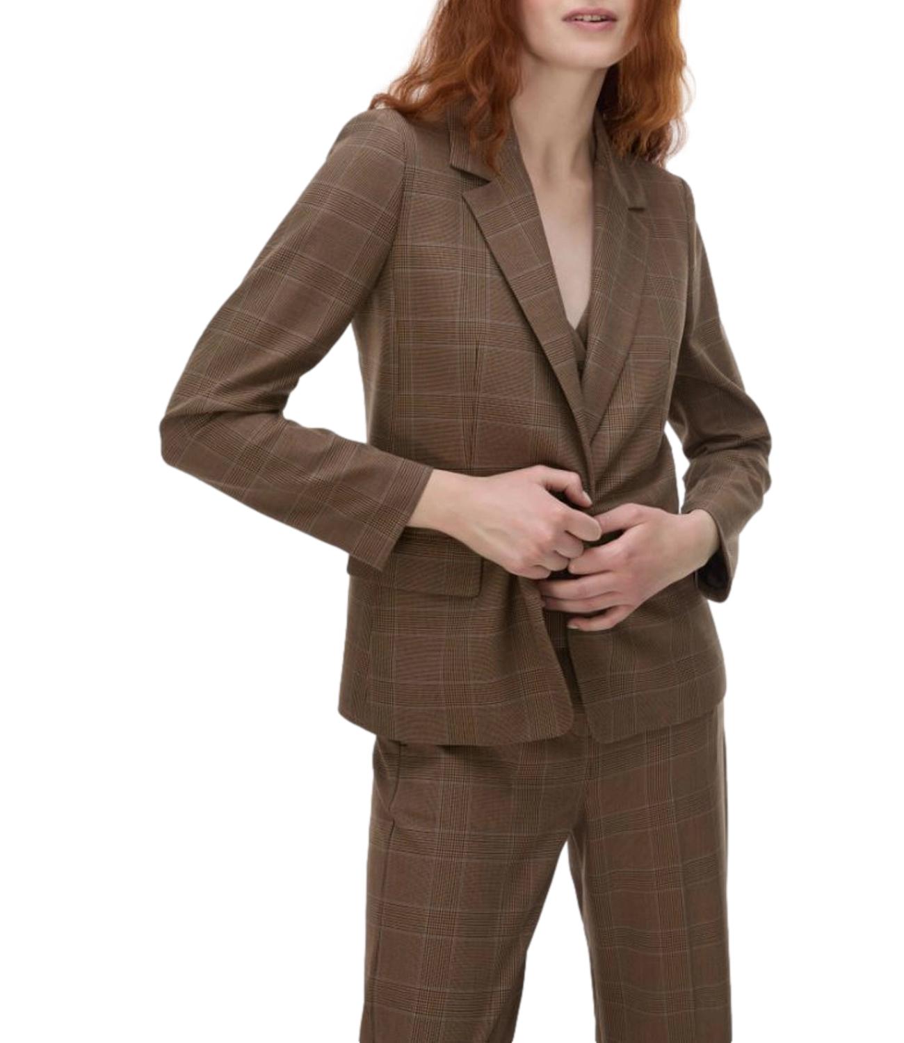 Vicolo Top Camicia Ruggine Donna