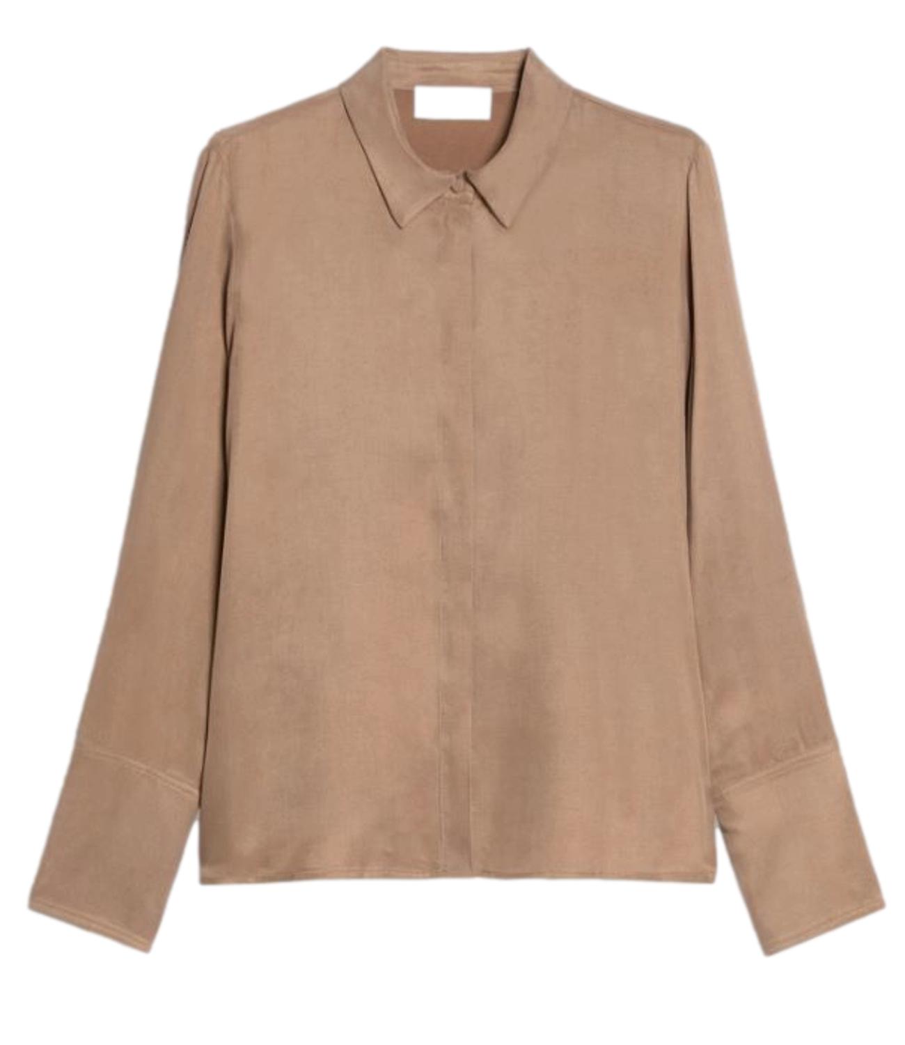 Vicolo Top Camicia Ruggine Donna