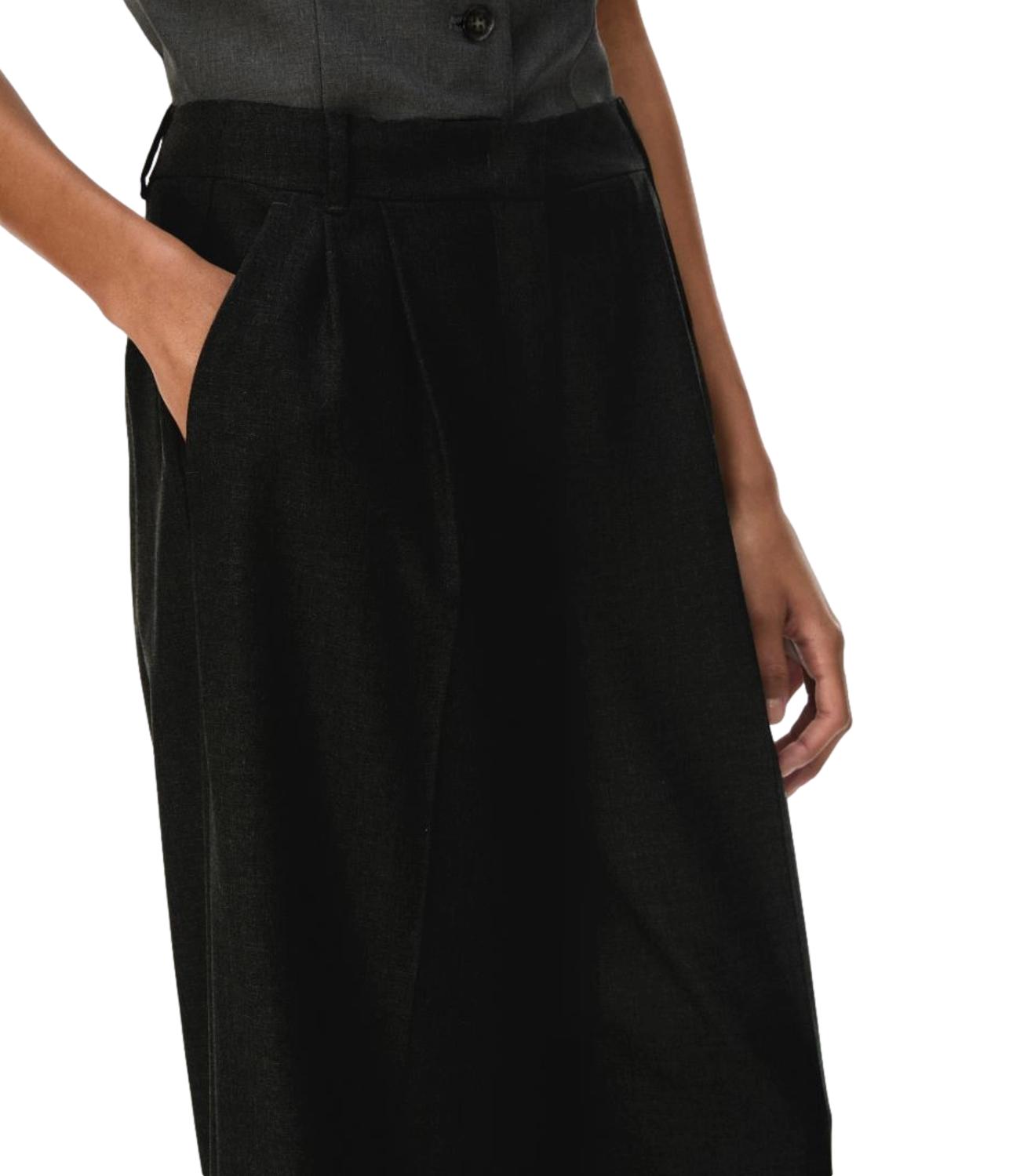 Iblues Pantalone Iblkiwi Nero Donna
