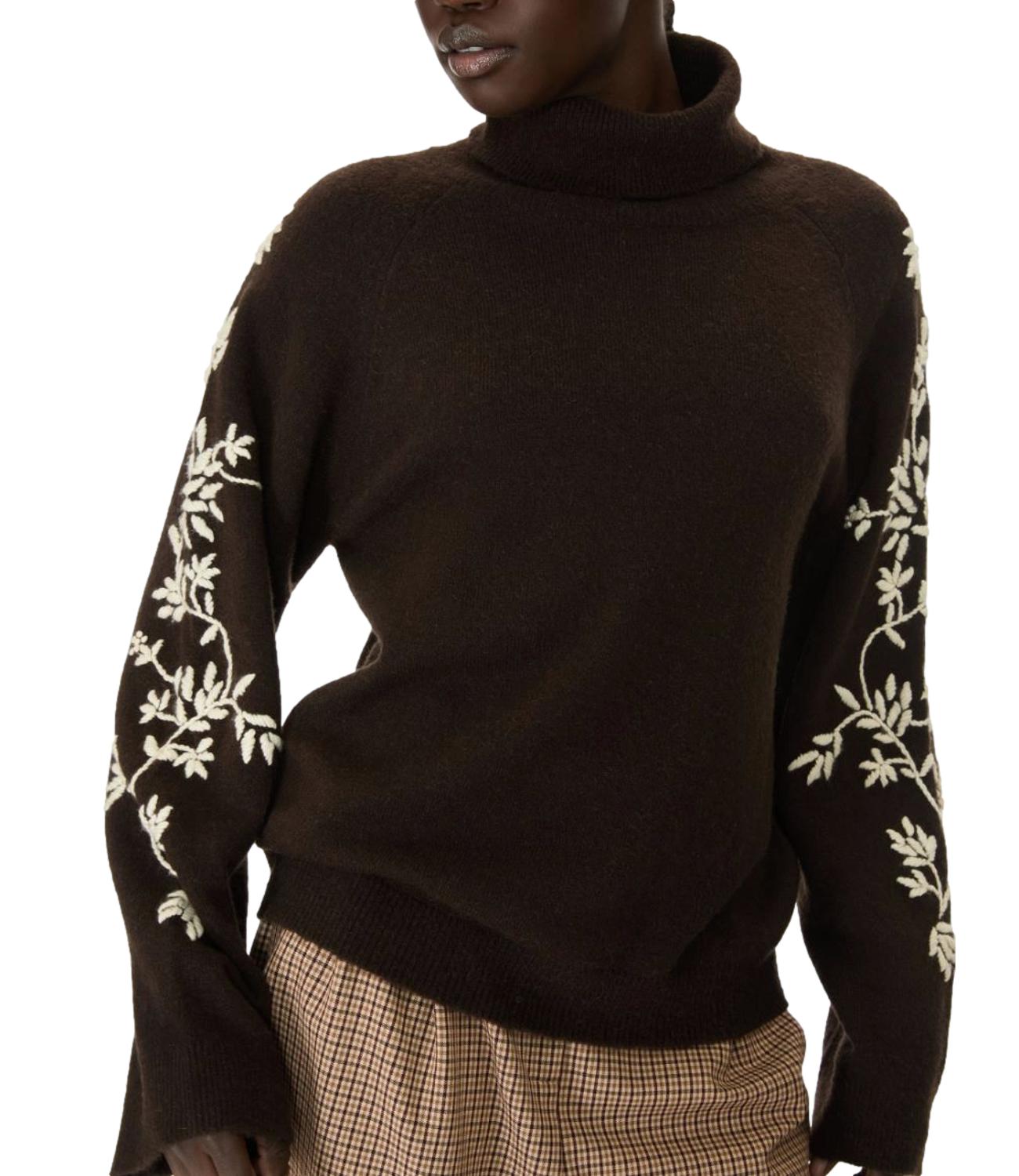 Vicolo Top Camicia Ruggine Donna