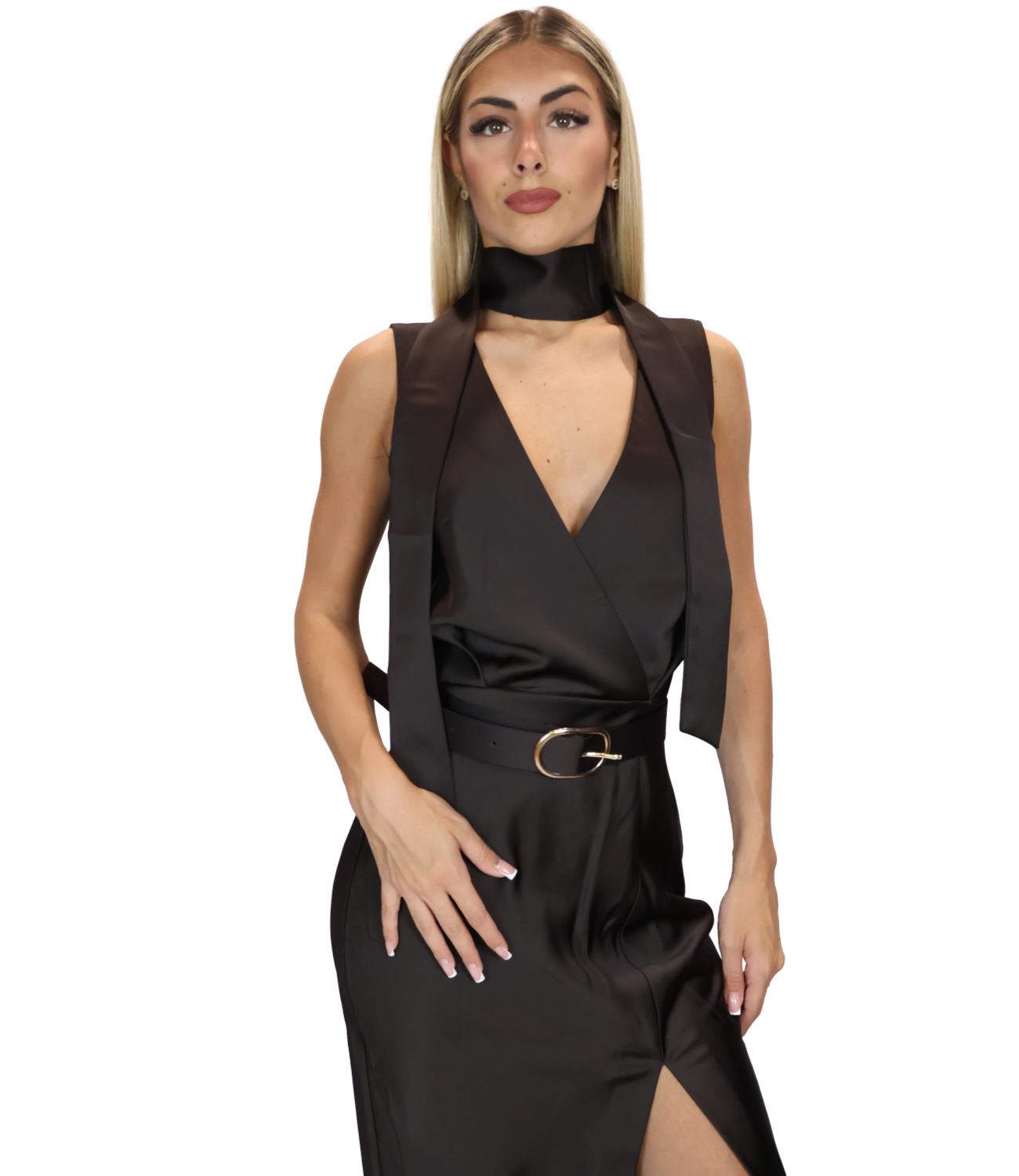 Imperial Abito Dark Coffee Donna