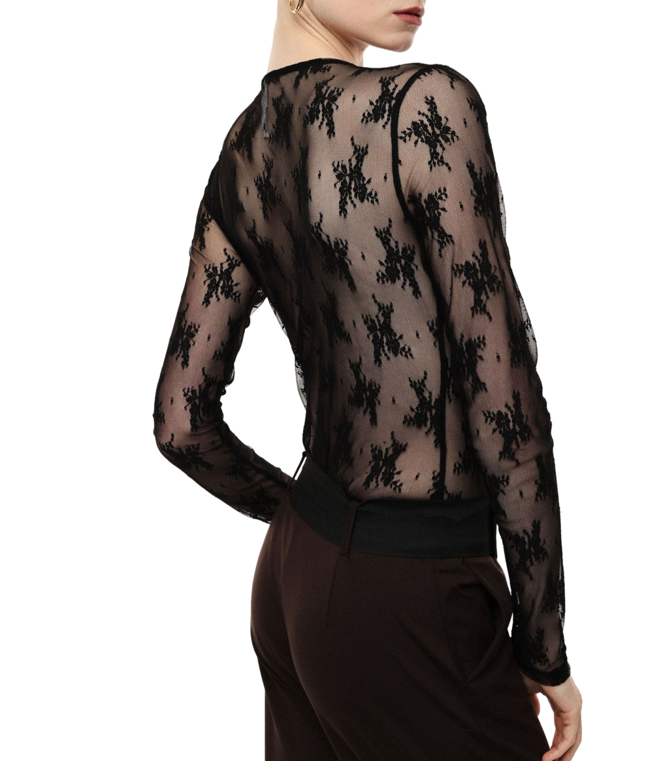 Imperial Body Pizzo Nero Donna