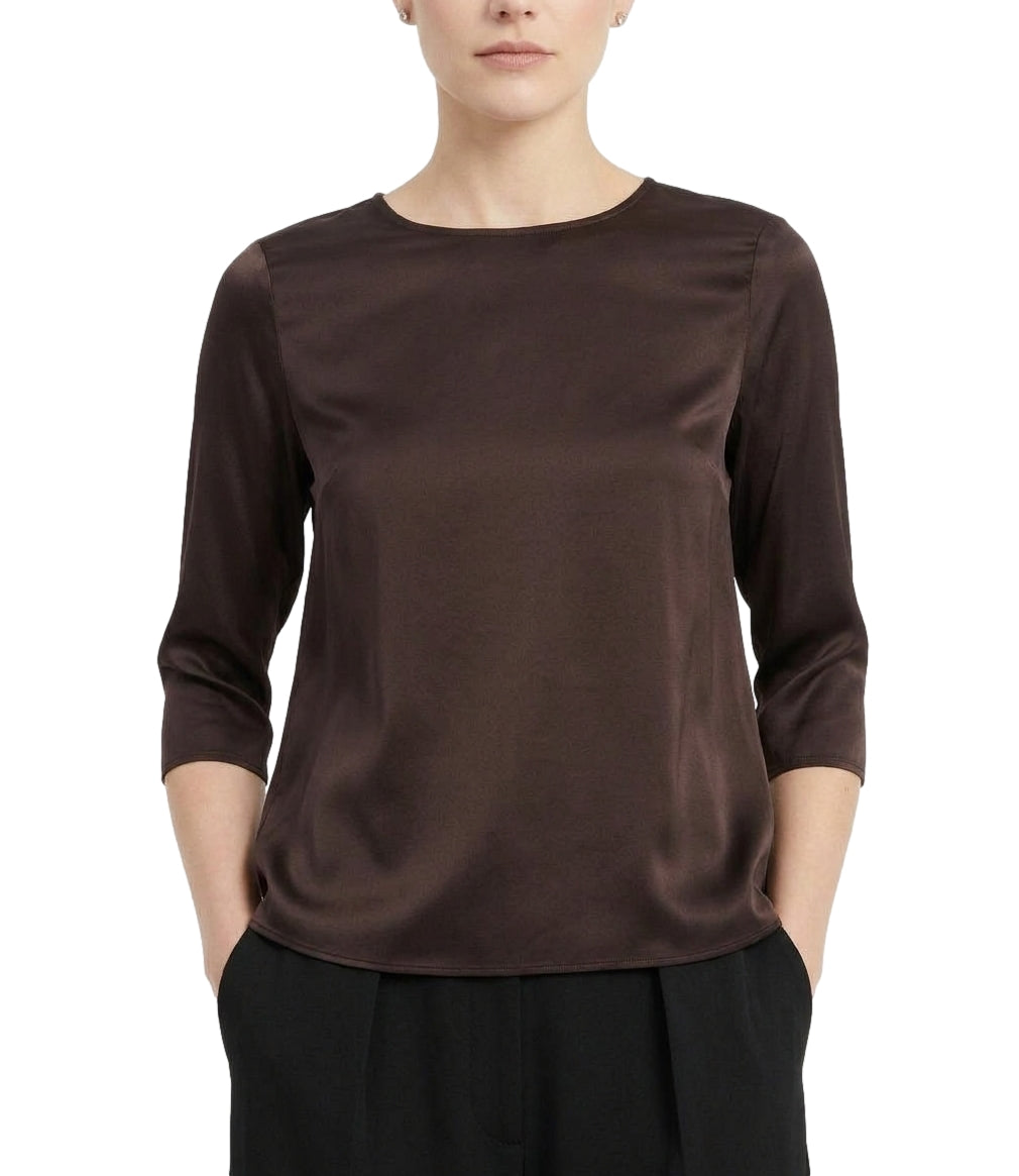 Imperial Camicia Dark Coffee Donna