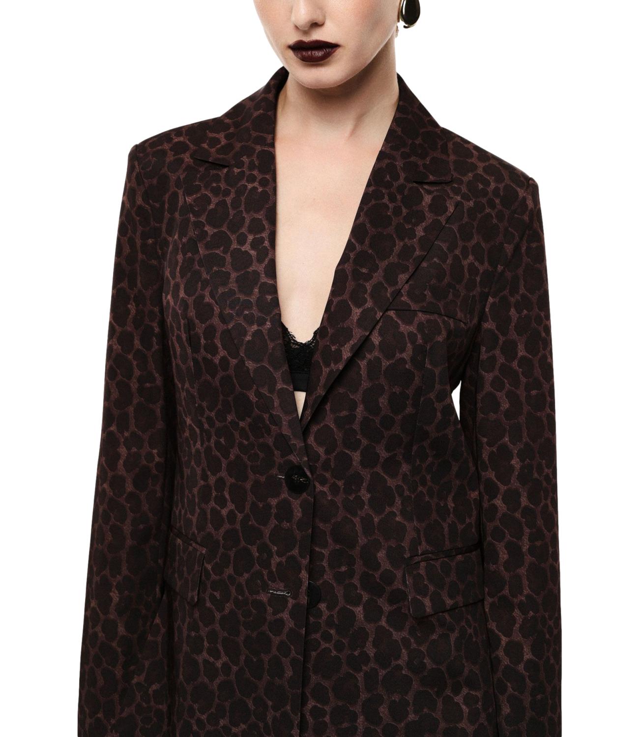 Imperial Giacca Animalier Moro Donna