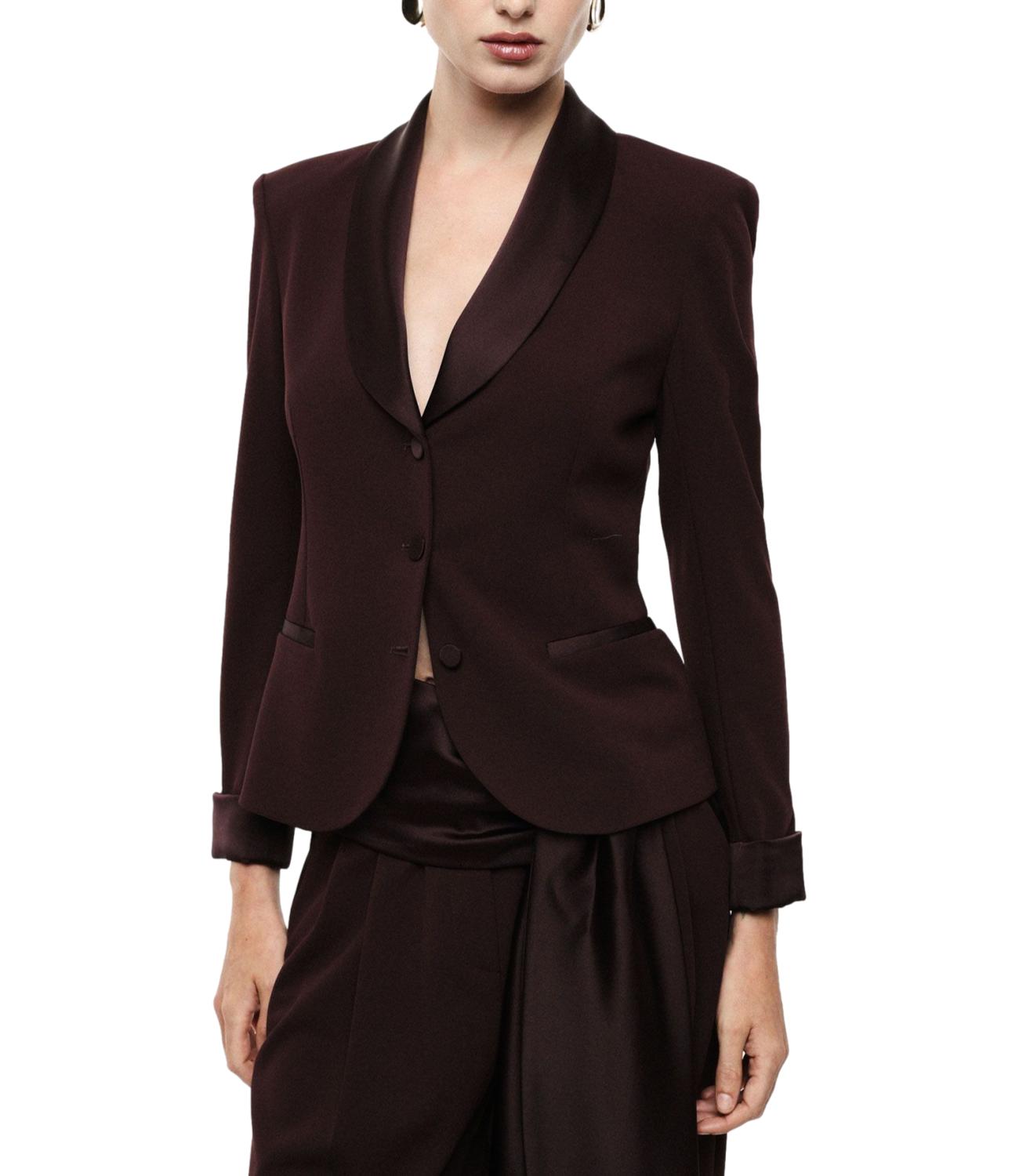 Imperial Giacca Plum Noir Donna