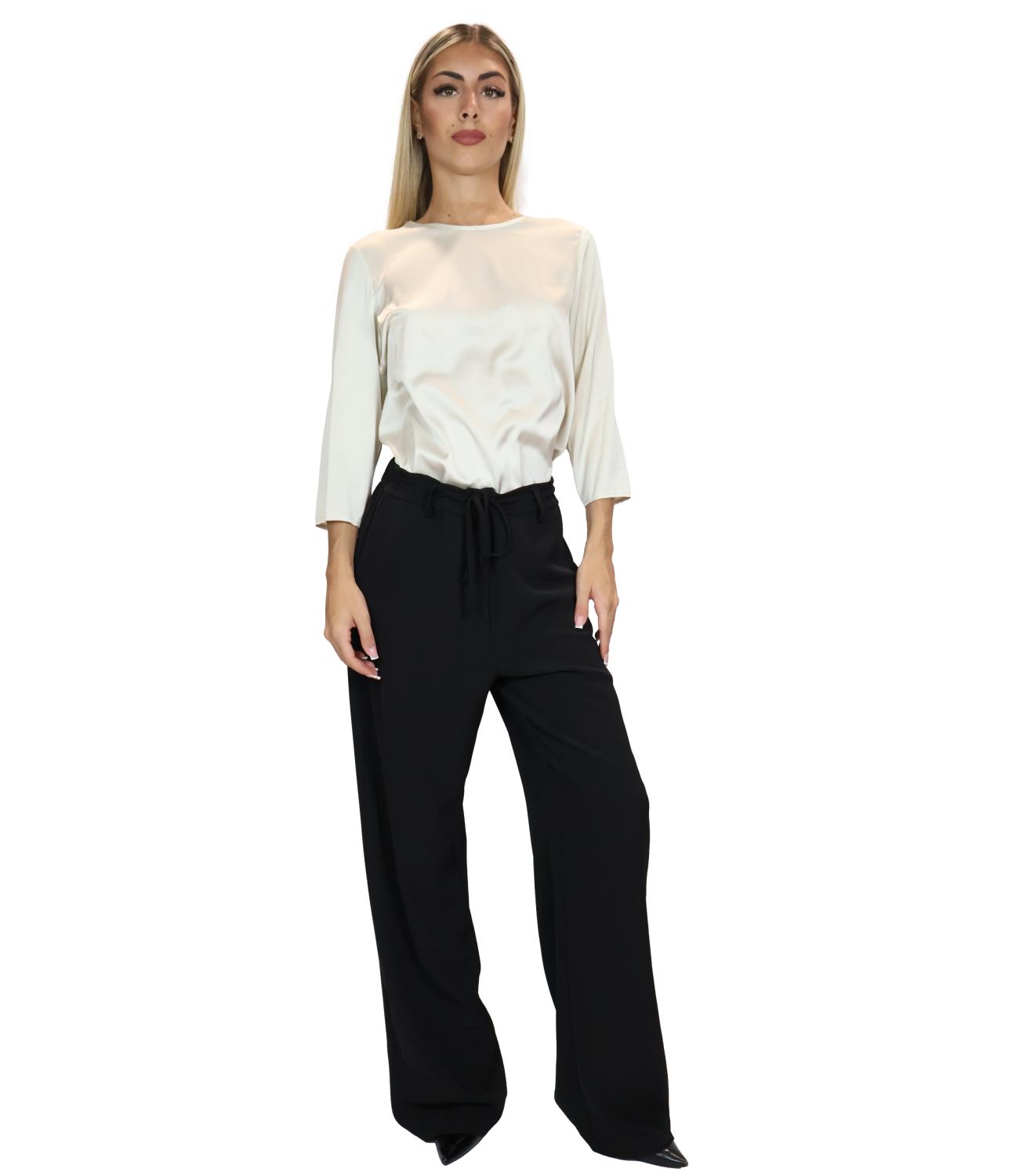 Imperial Pantalone Nero Donna