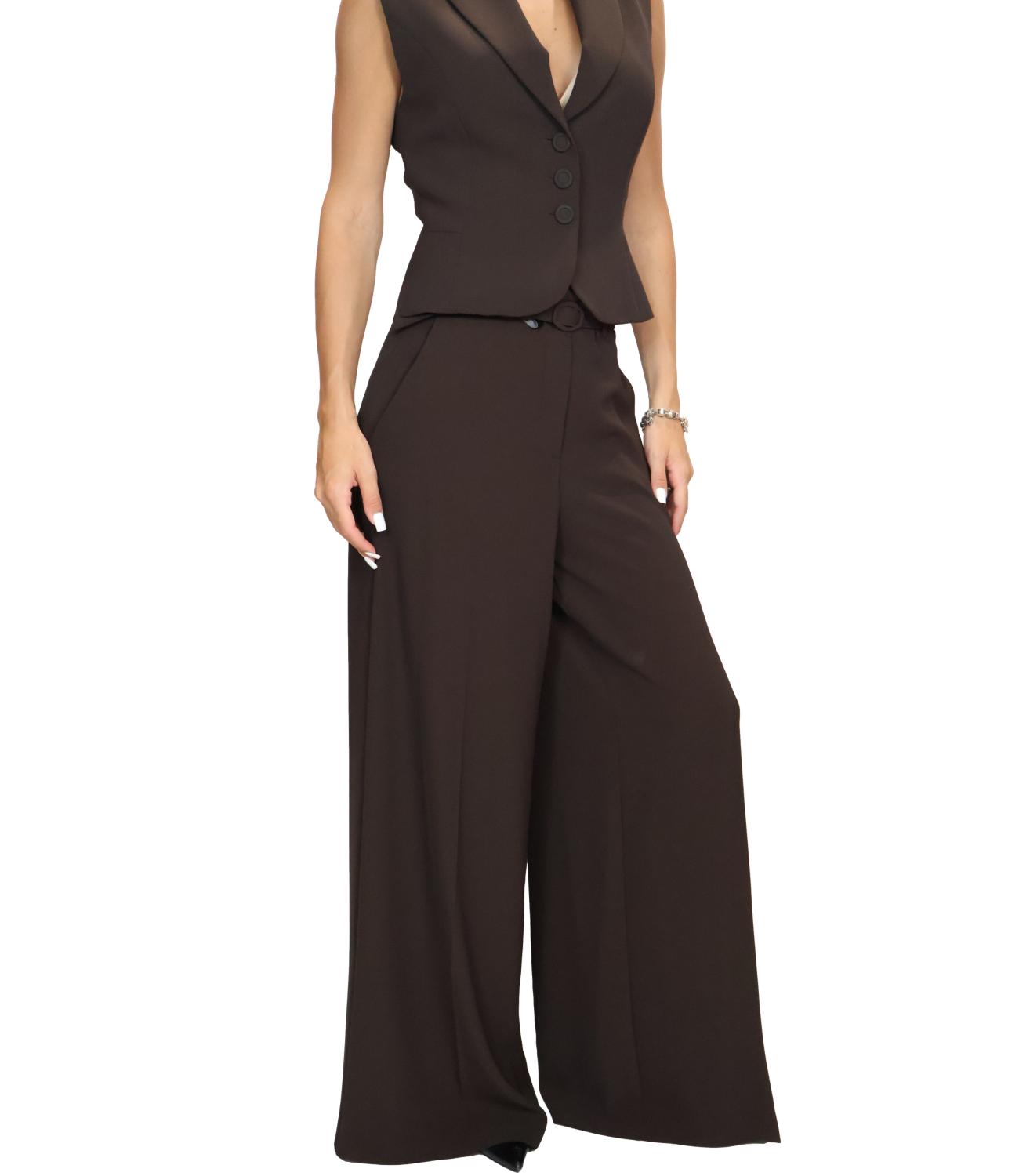 Imperial Pantalone Dark Coffee Donna