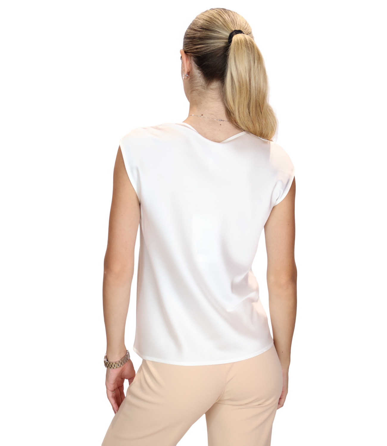 Imperial Canotta Off White Donna