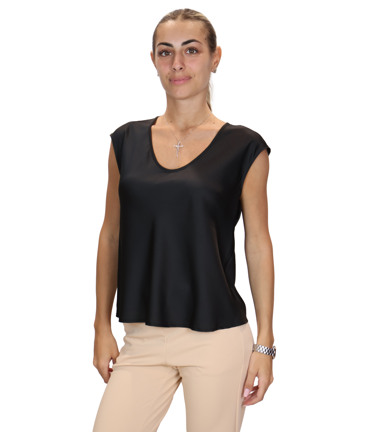 Imperial Canotta Nero Donna
