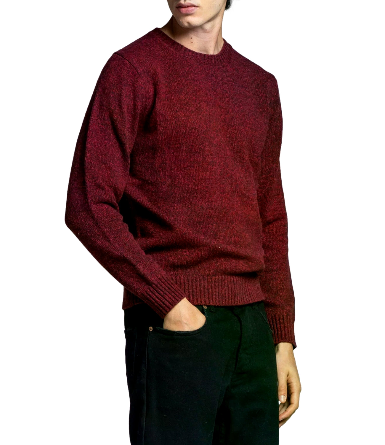 Impure Maglione duke bordeaux uomo