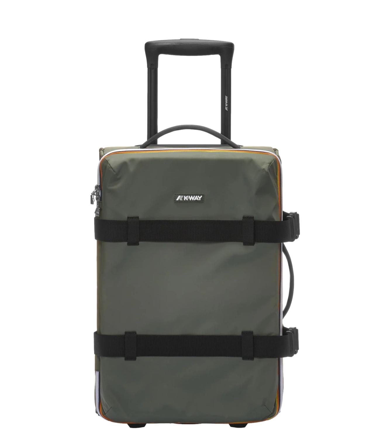 Trolley Blossac K-way verde militare