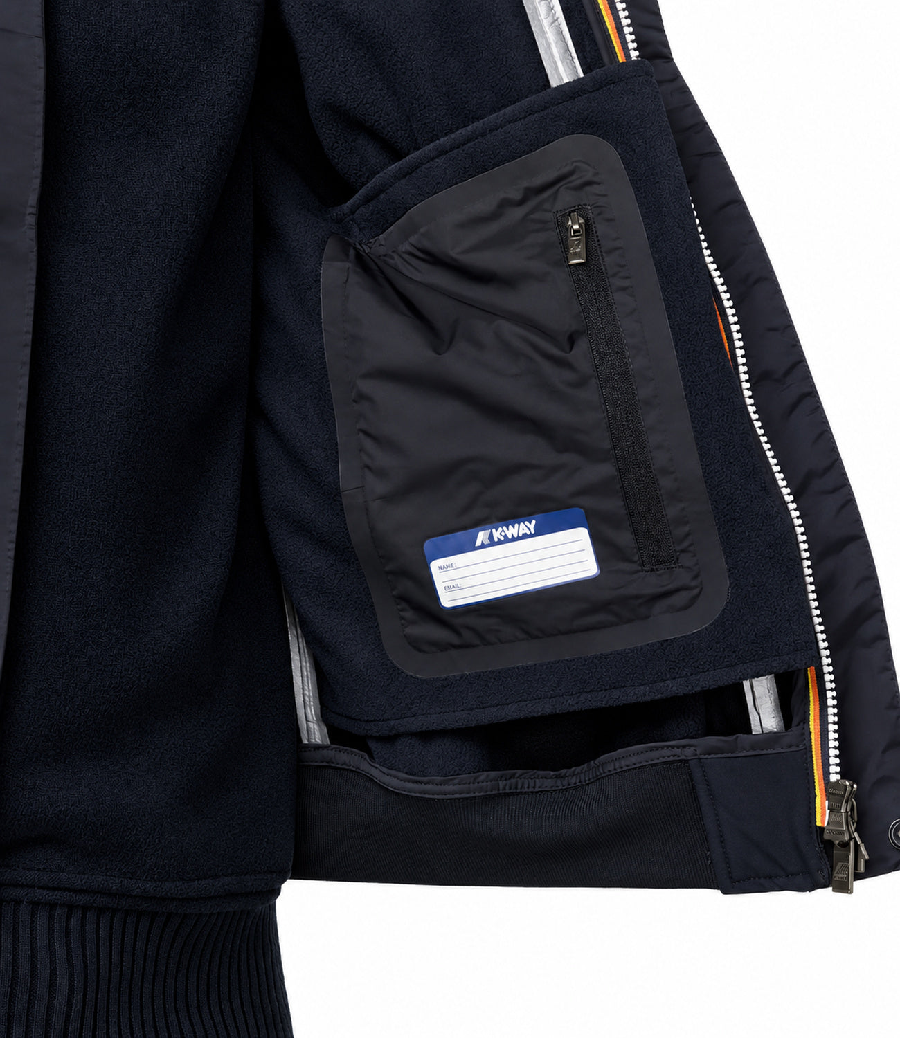 K-WAY Giacca Joachim Bonded blu uomo