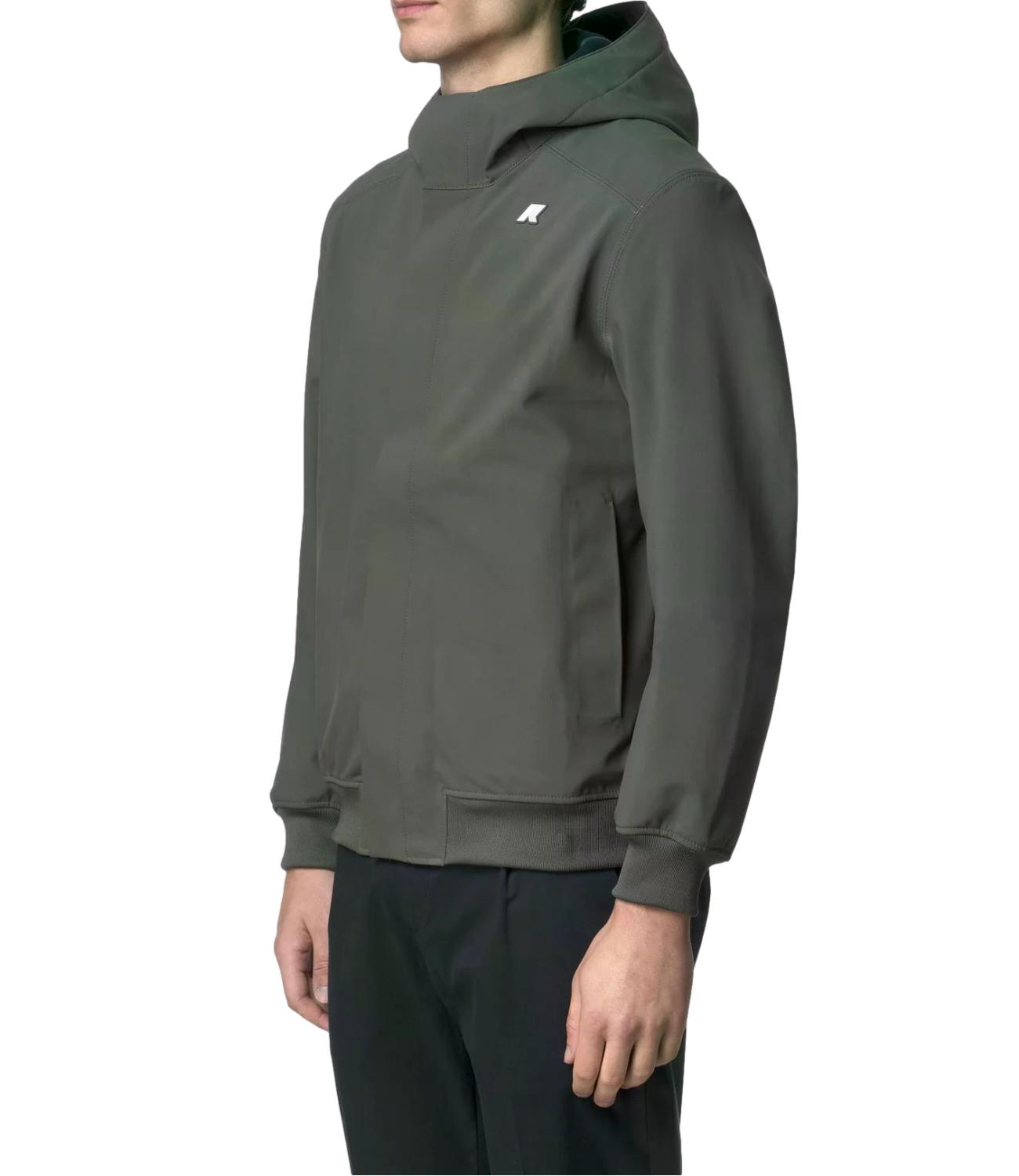K-WAY Giacca Joachim Bonded green uomo