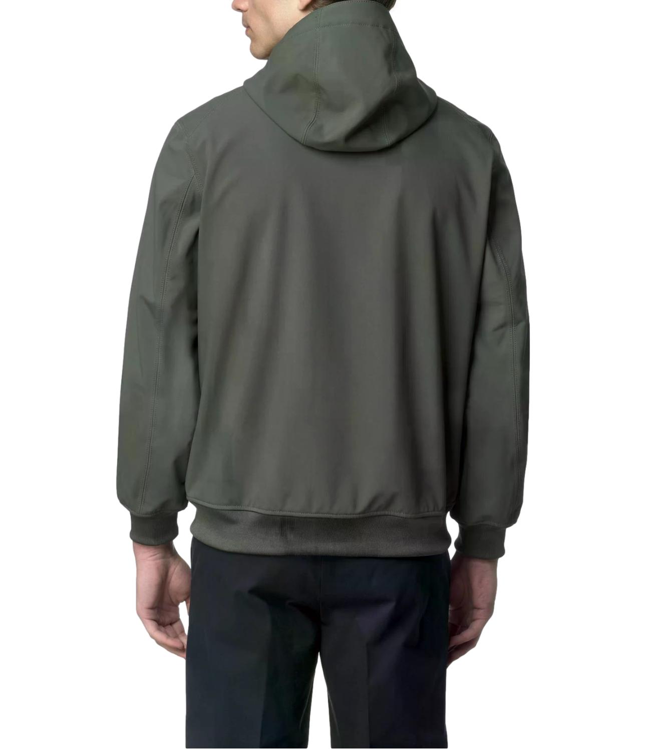 K-WAY Giacca Joachim Bonded green uomo