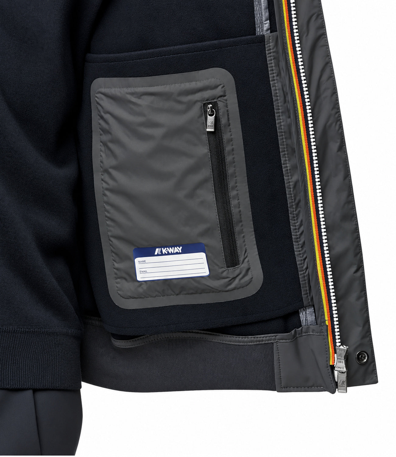 K-WAY Giacca Joachim Bonded green uomo