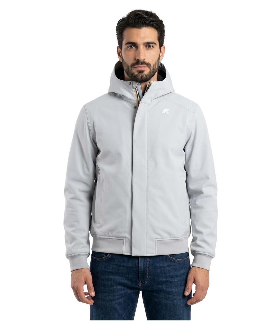 Kway Giubbino corto da uomo ghiaccio