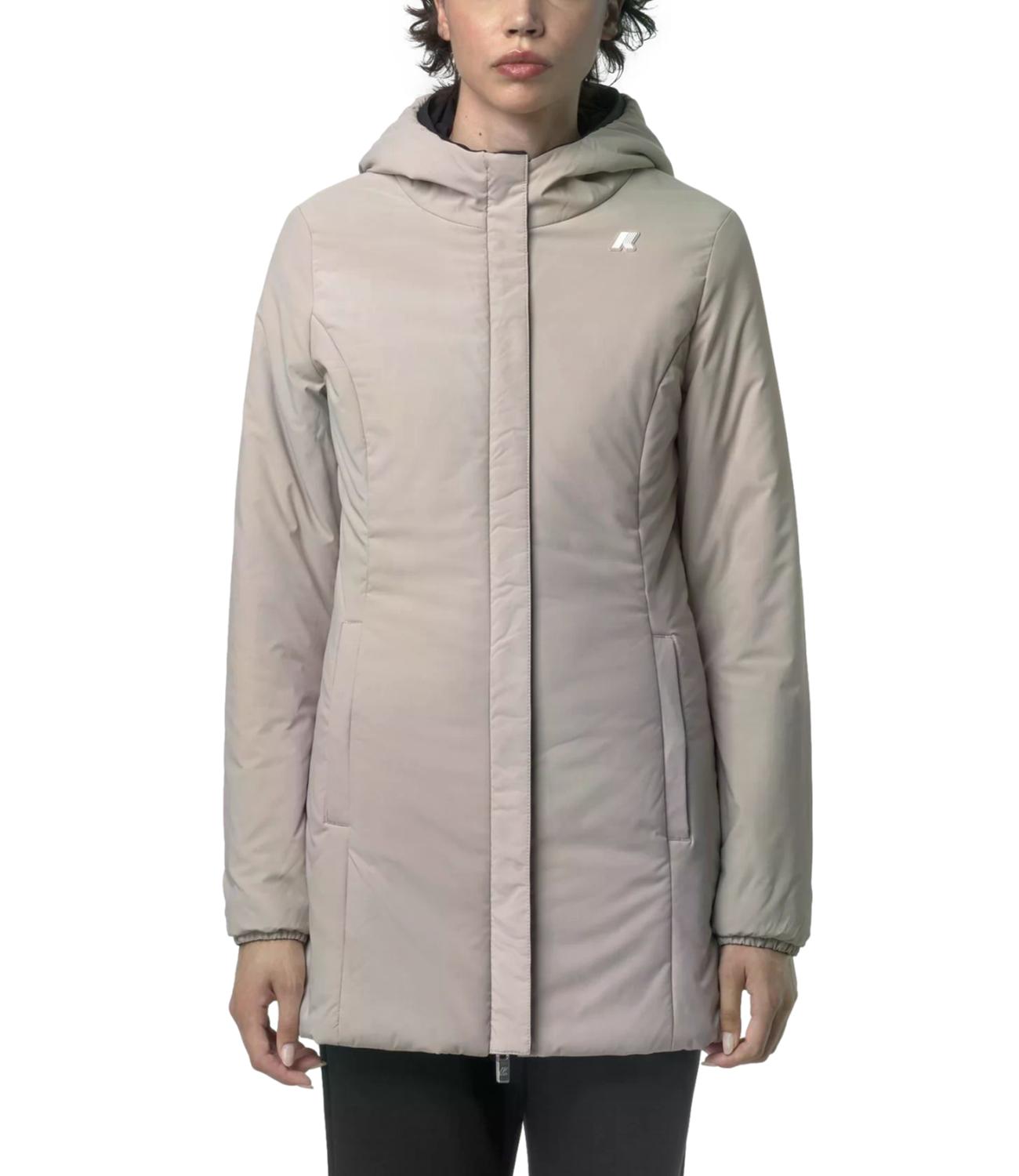 K-way Giacca Denise St Warm Double nero beige
